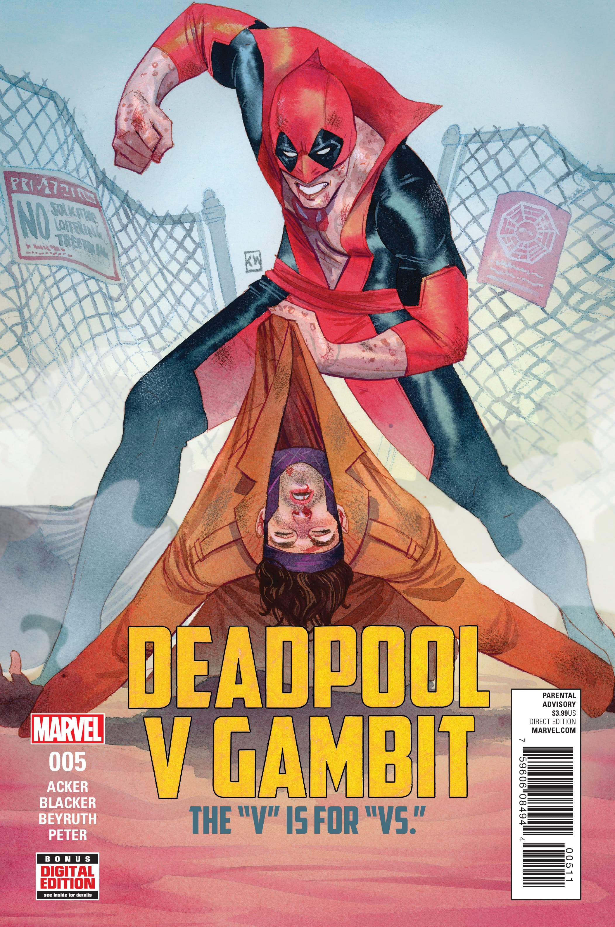 Deadpool v Gambit #5