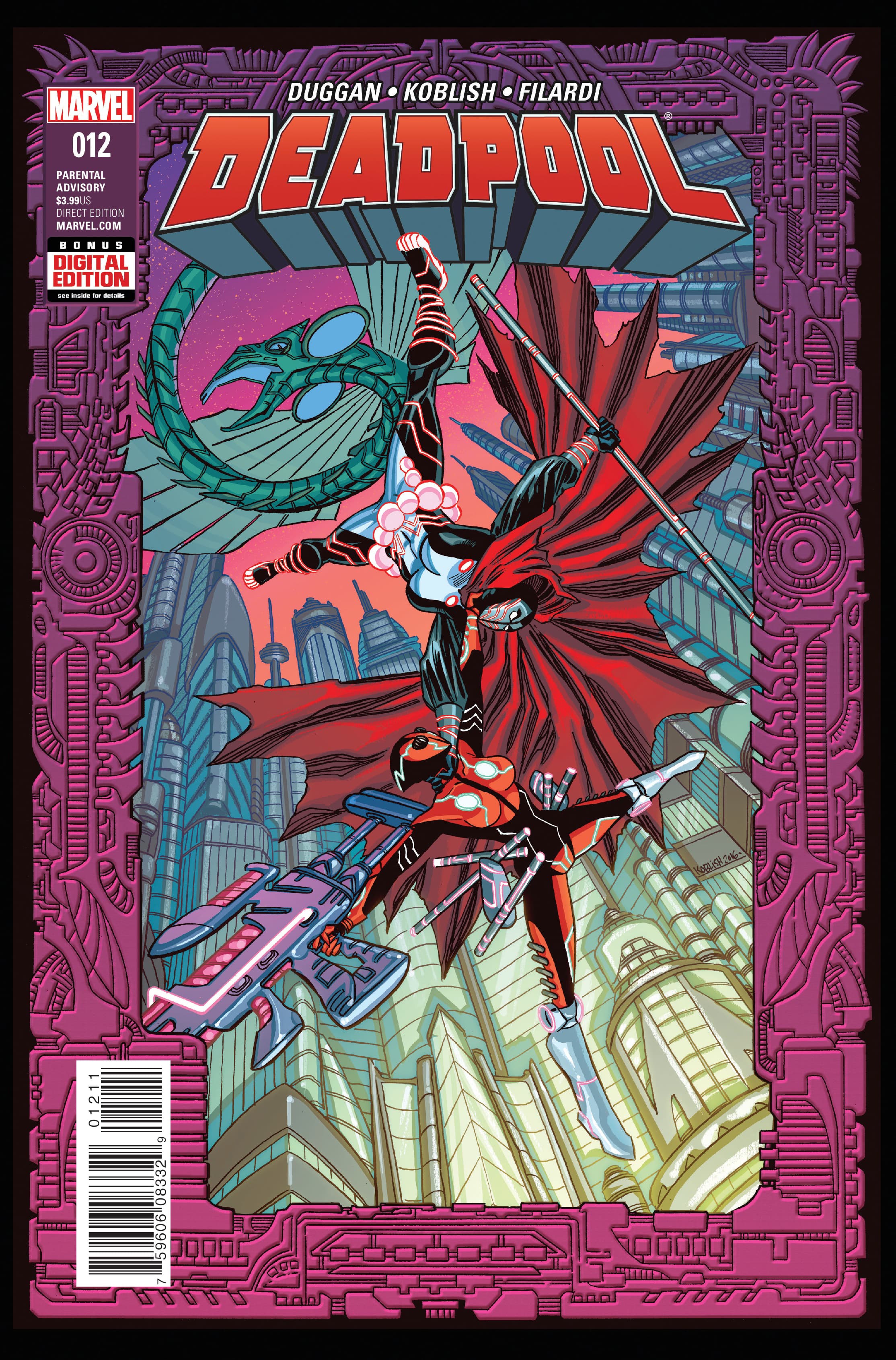 Deadpool #12 cover