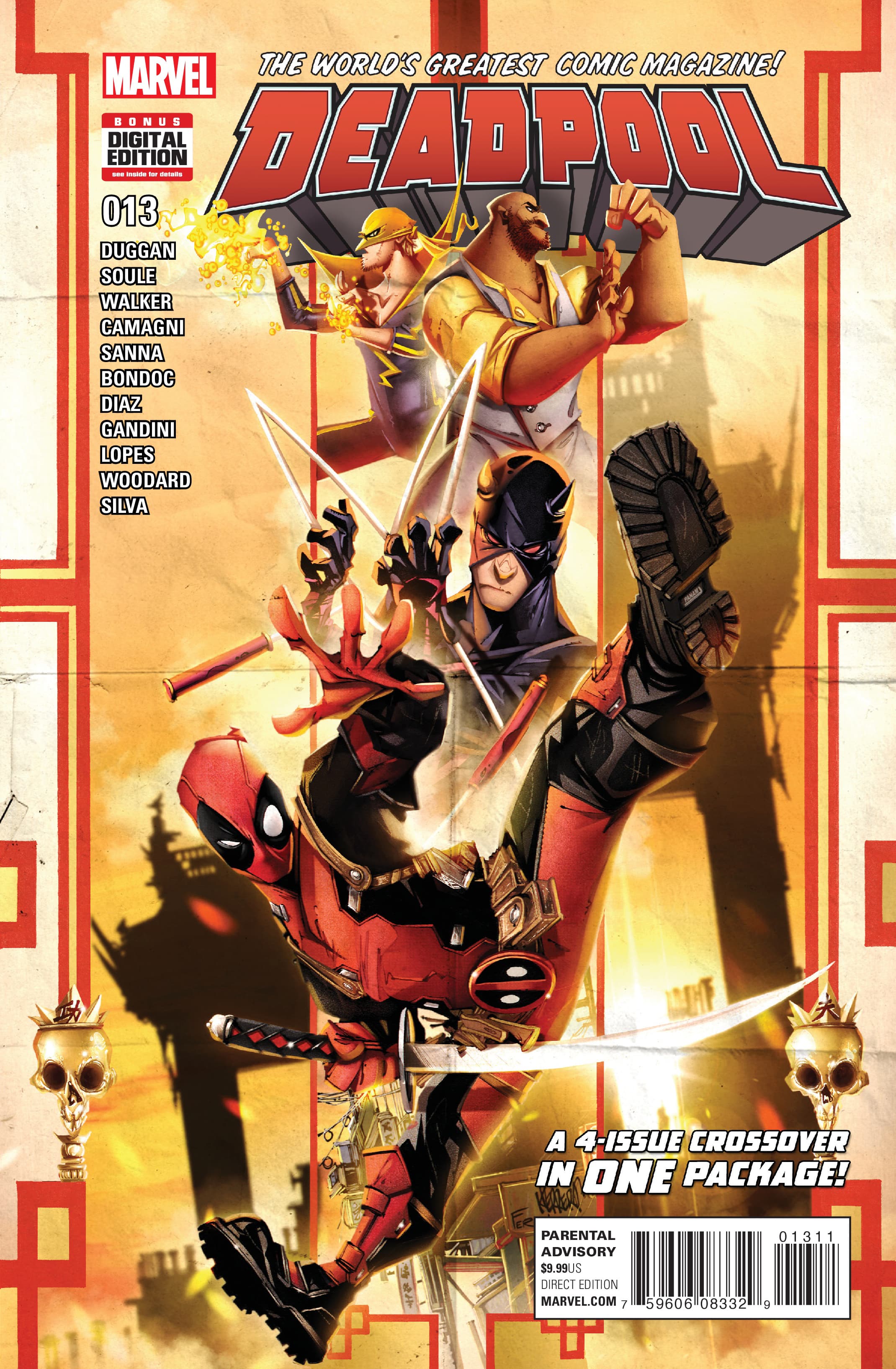 Deadpool #13 cover