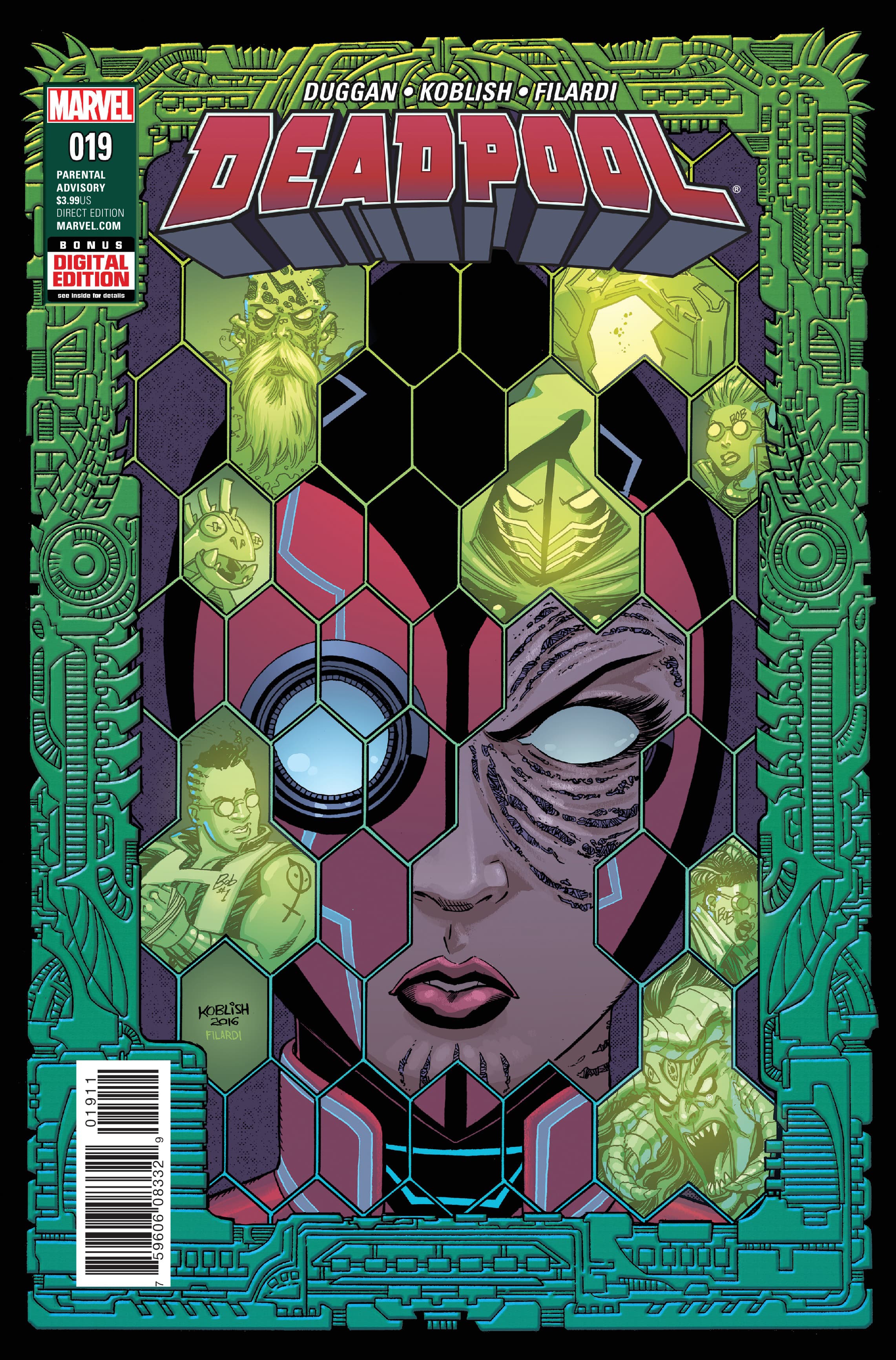 Deadpool #19 cover