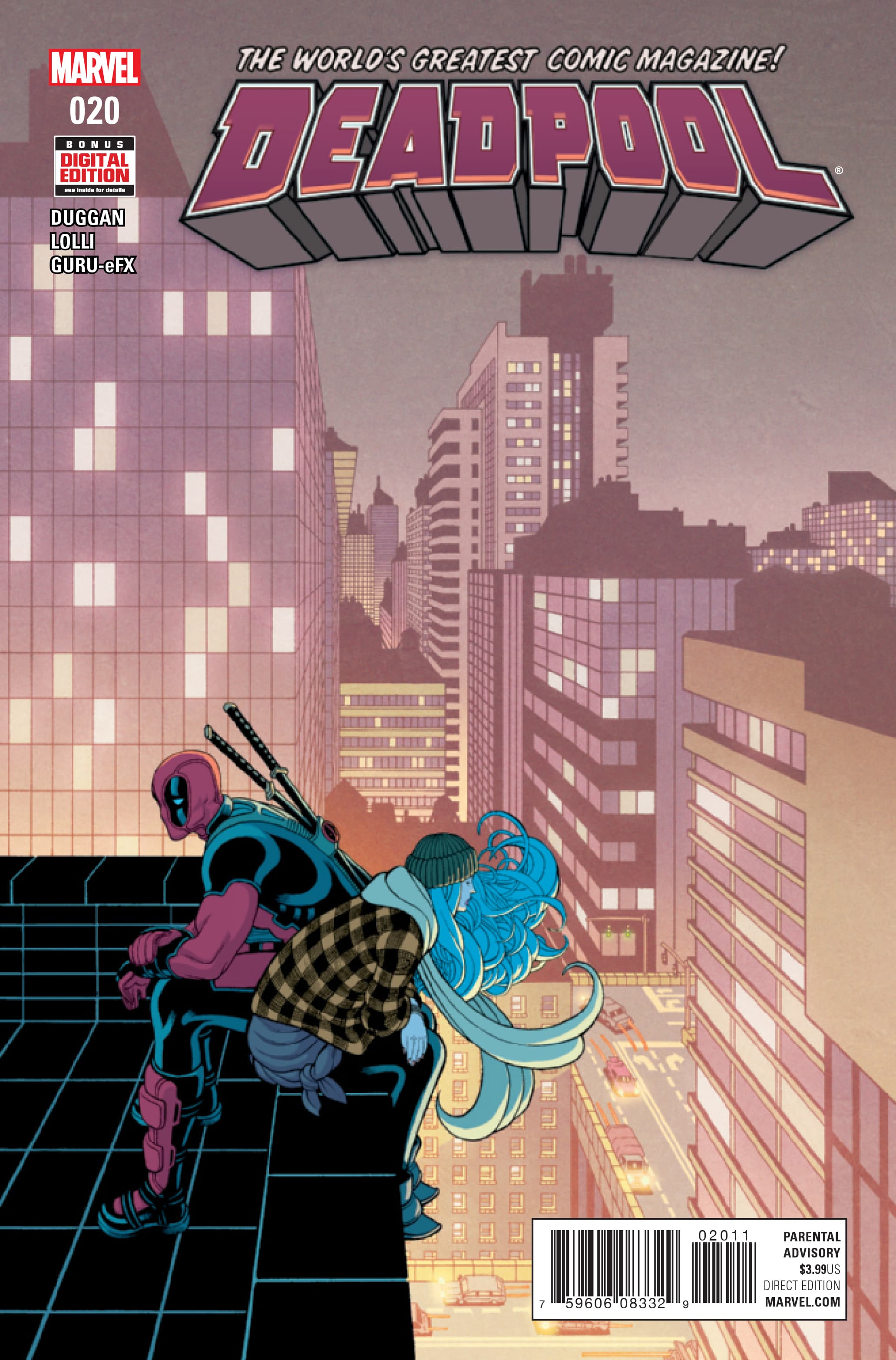 Deadpool #20 cover