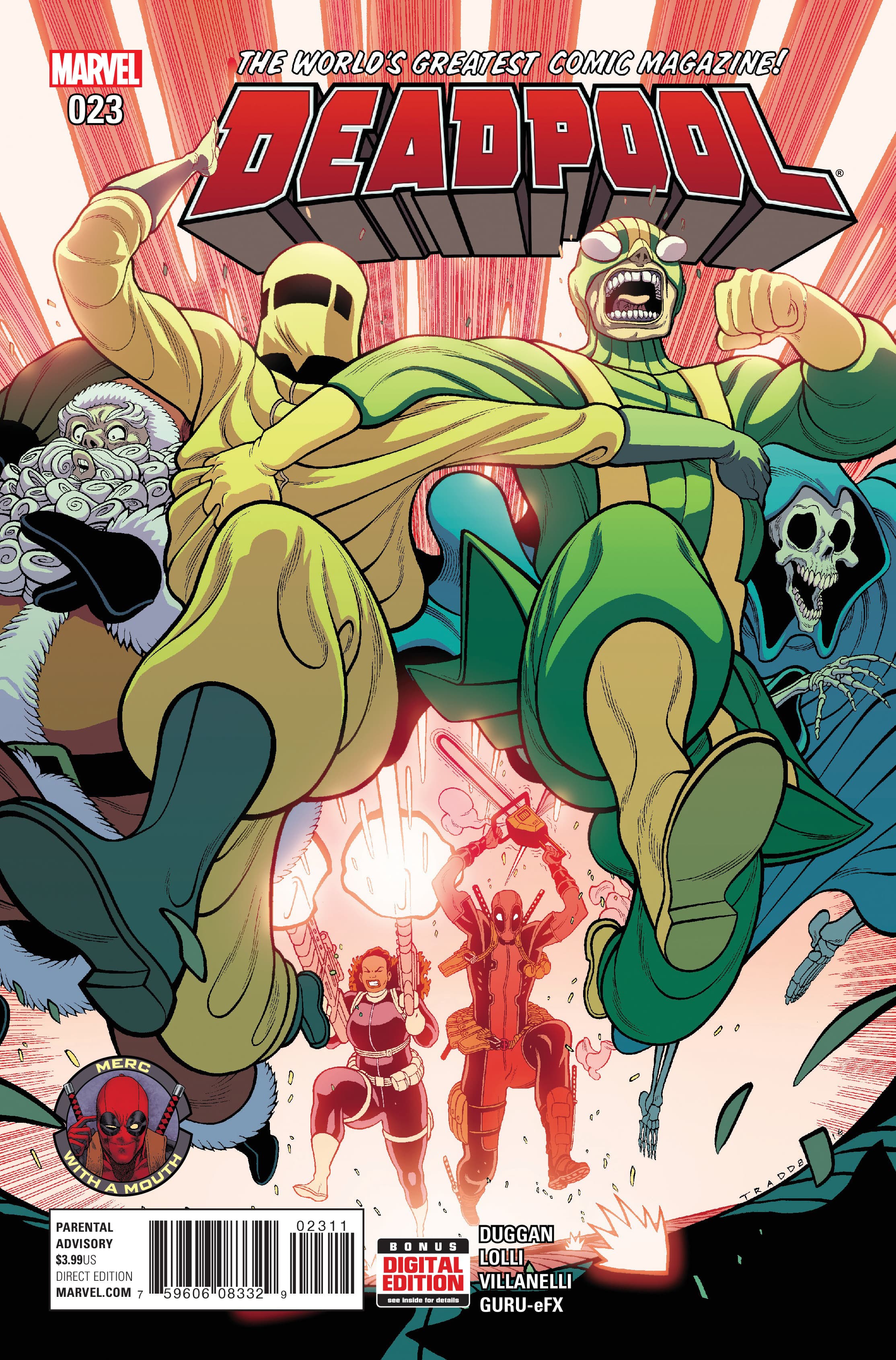 Deadpool #23 cover