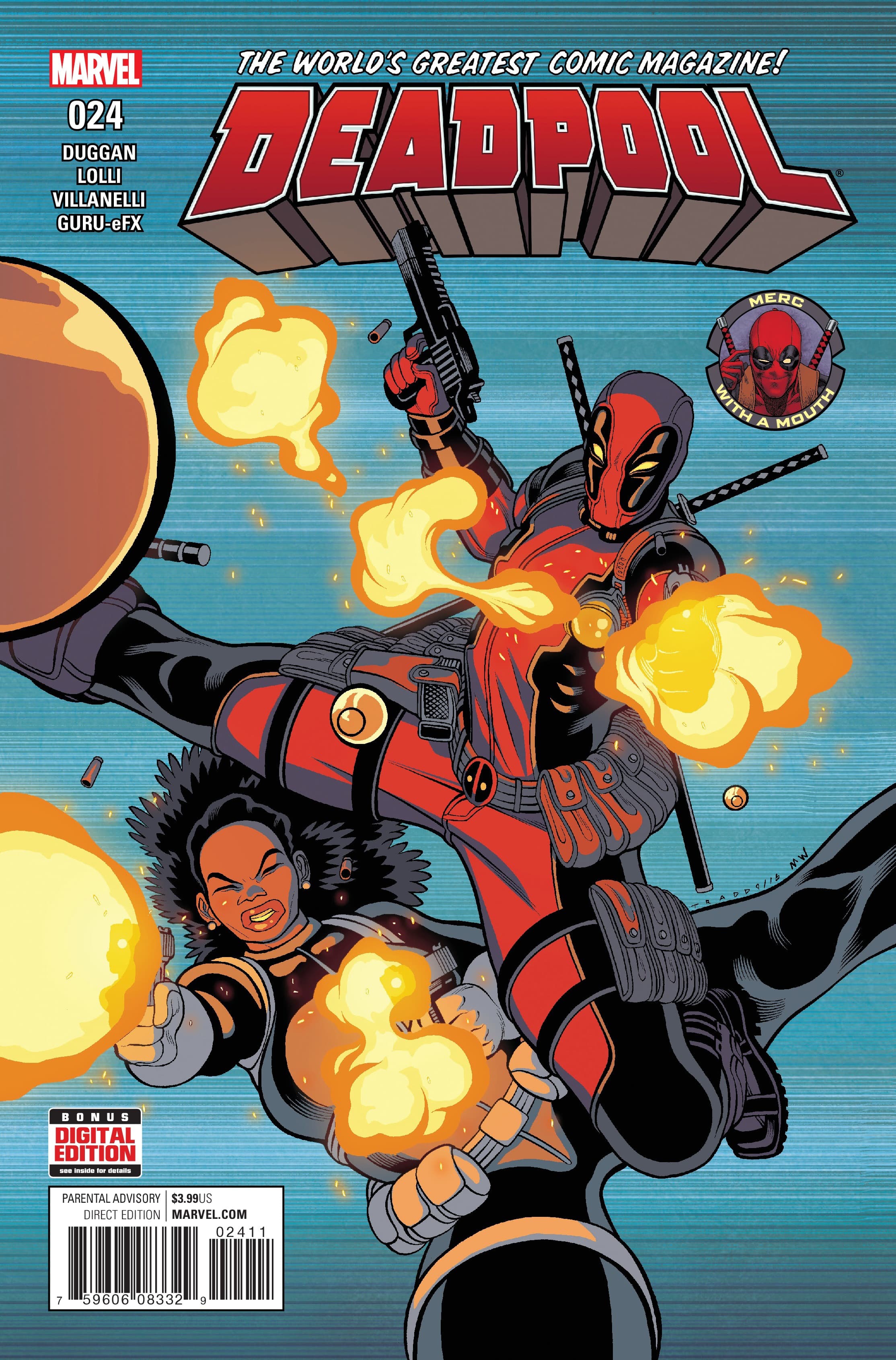Deadpool #24 cover