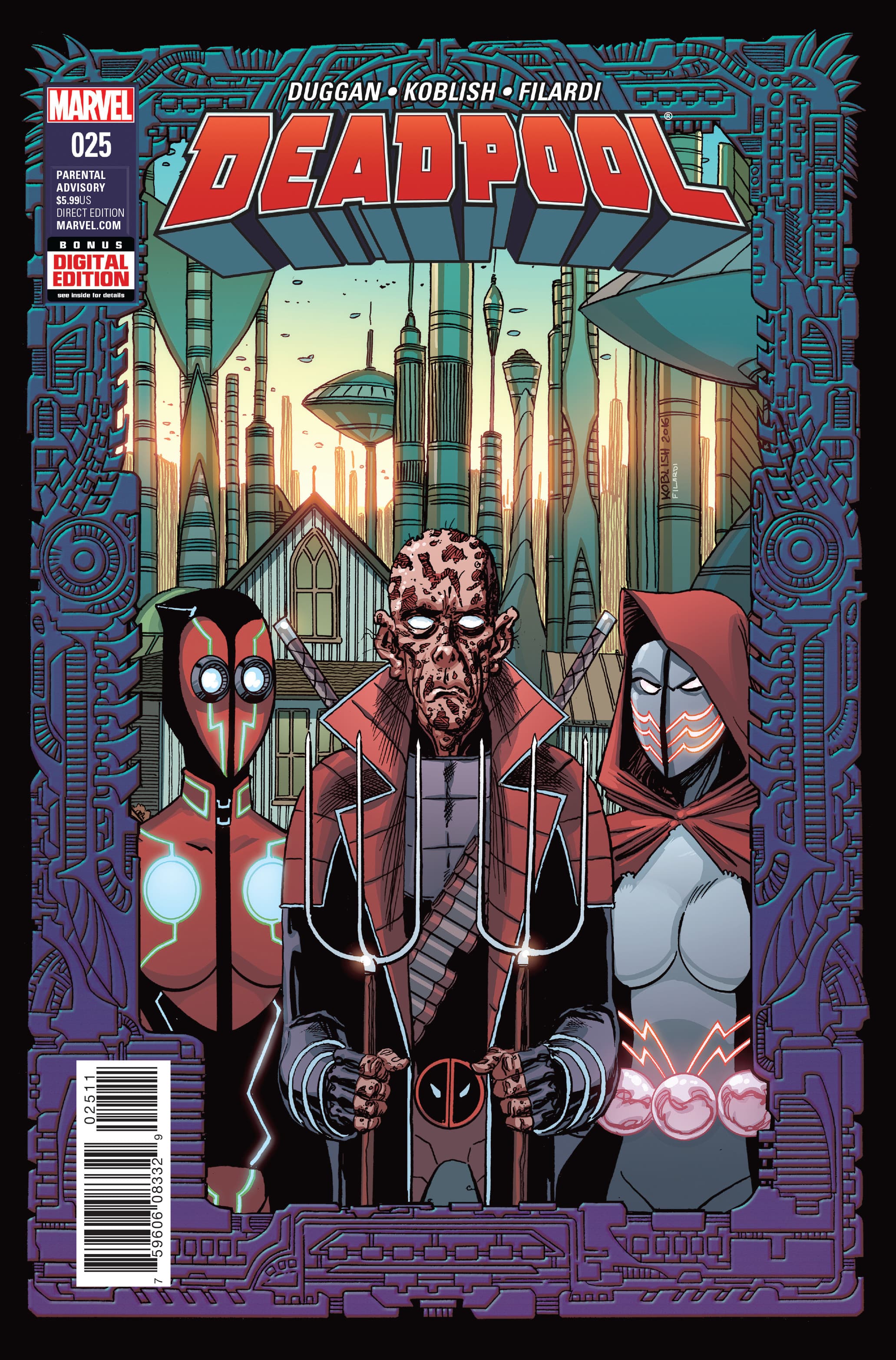 Deadpool #25 cover