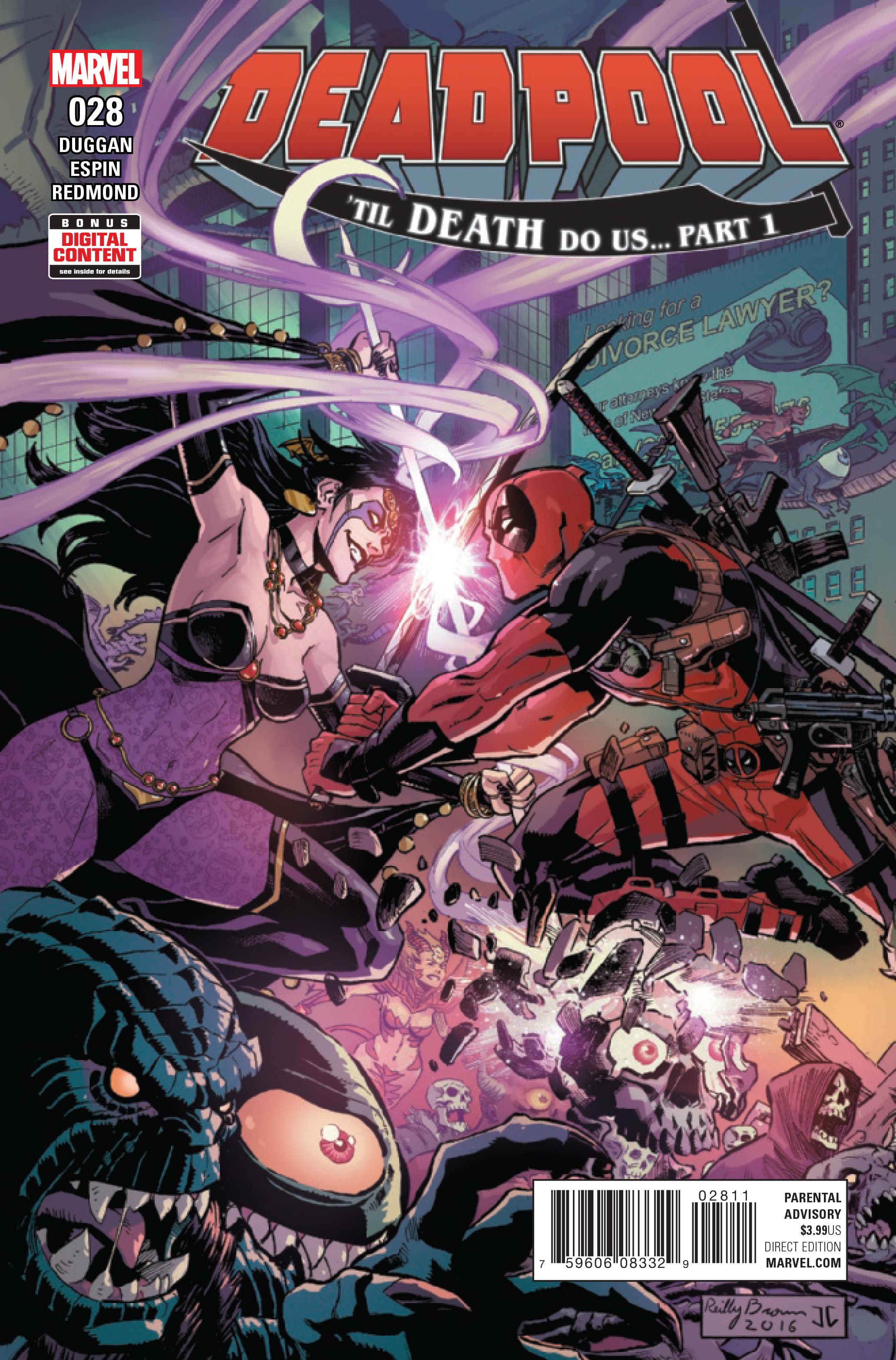 Deadpool #28 cover
