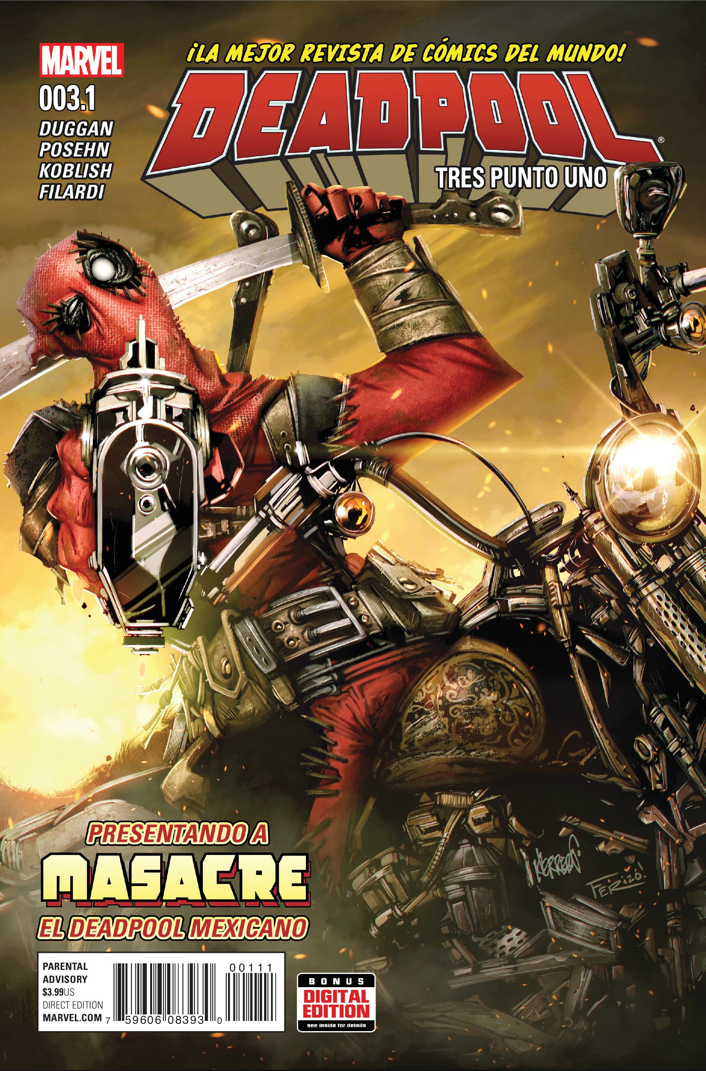 Deadpool #3.1 cover