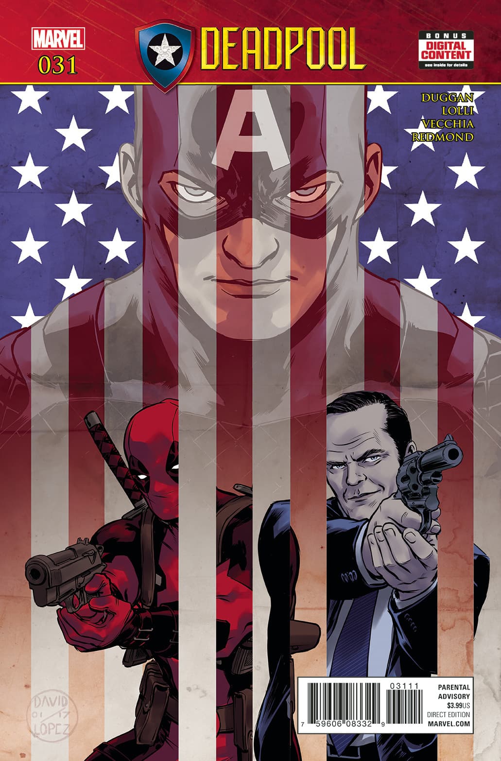 Deadpool #31 cover