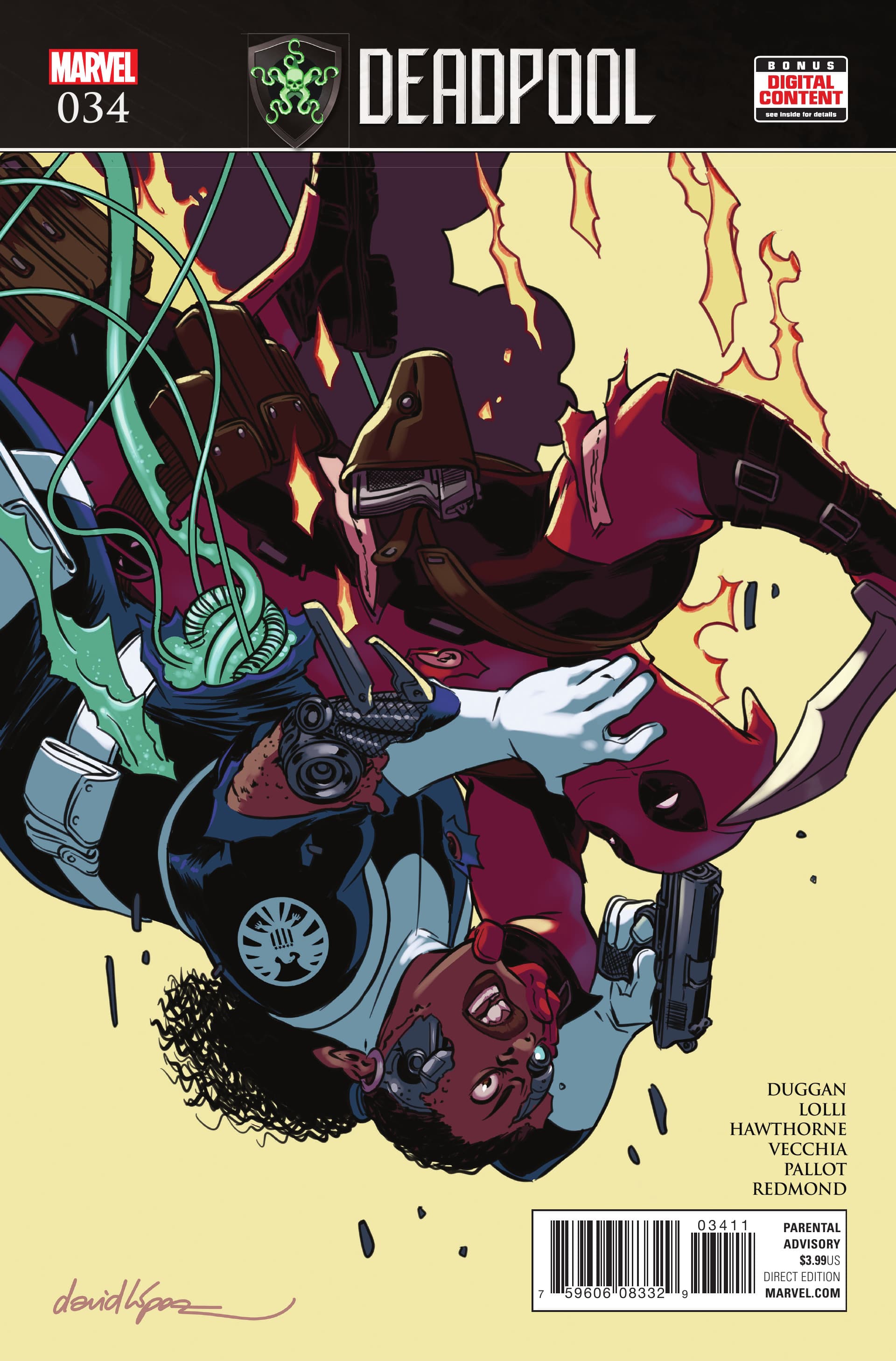Deadpool #34 cover