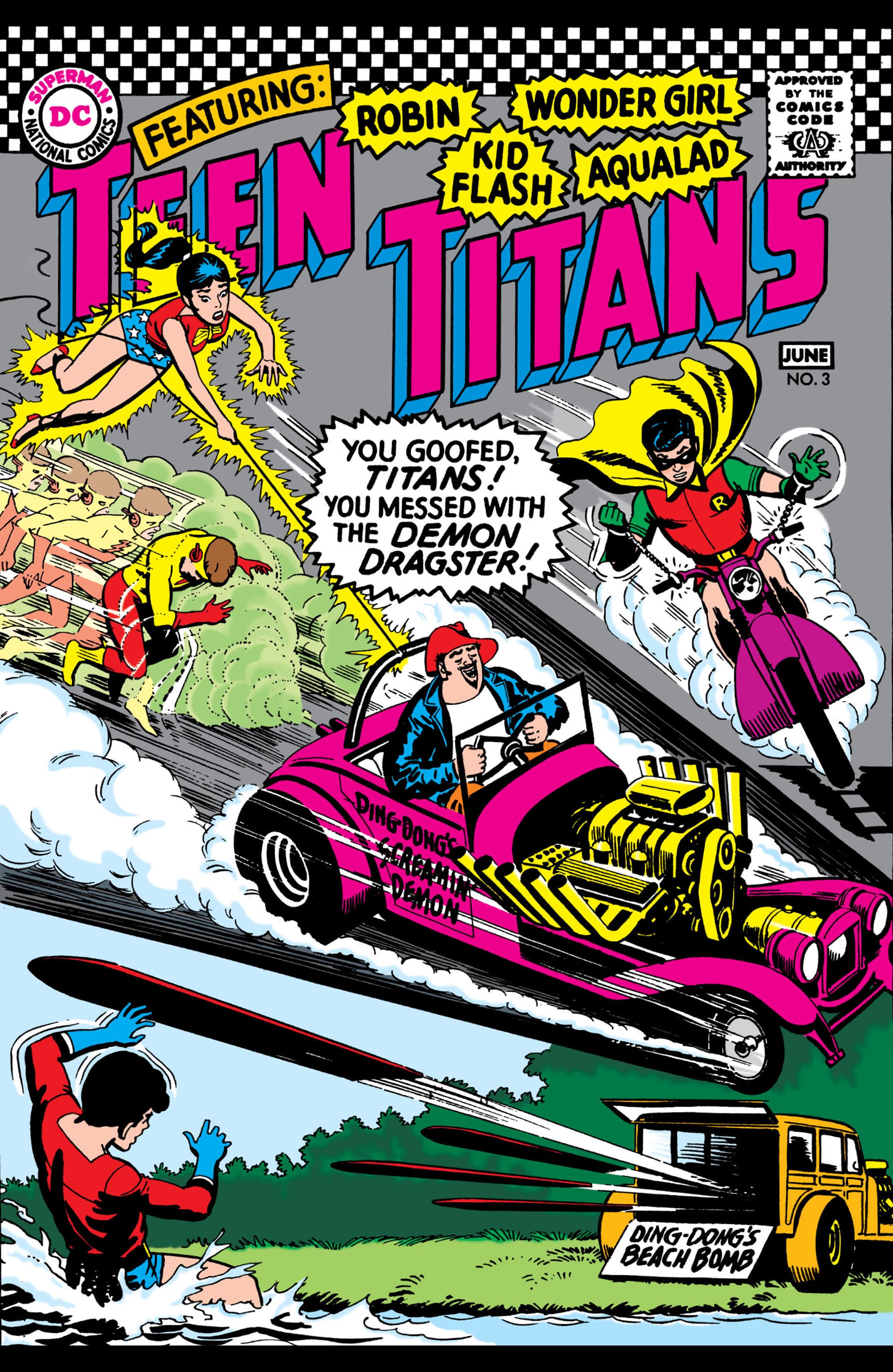 Teen Titans #3 cover