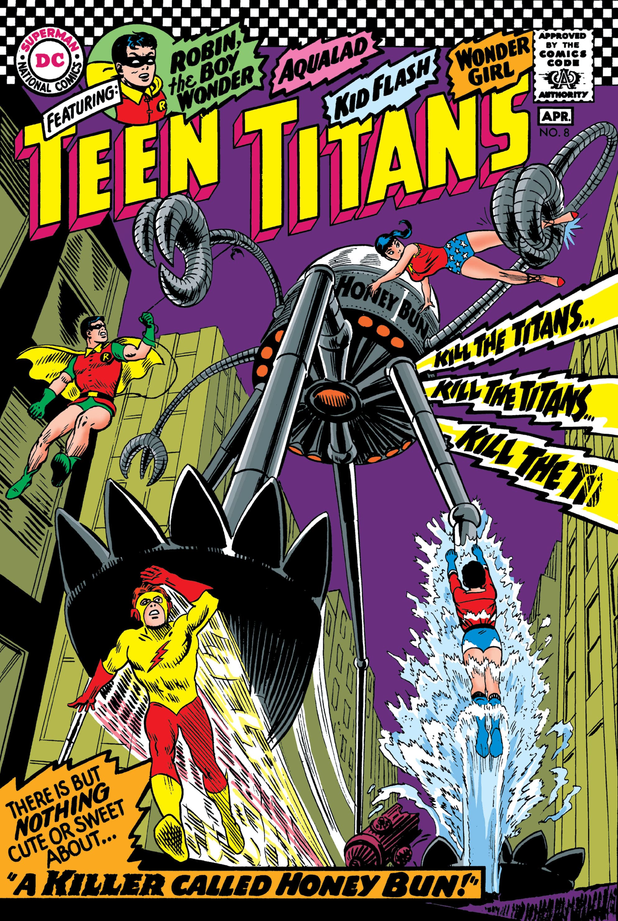 Teen Titans #8 cover