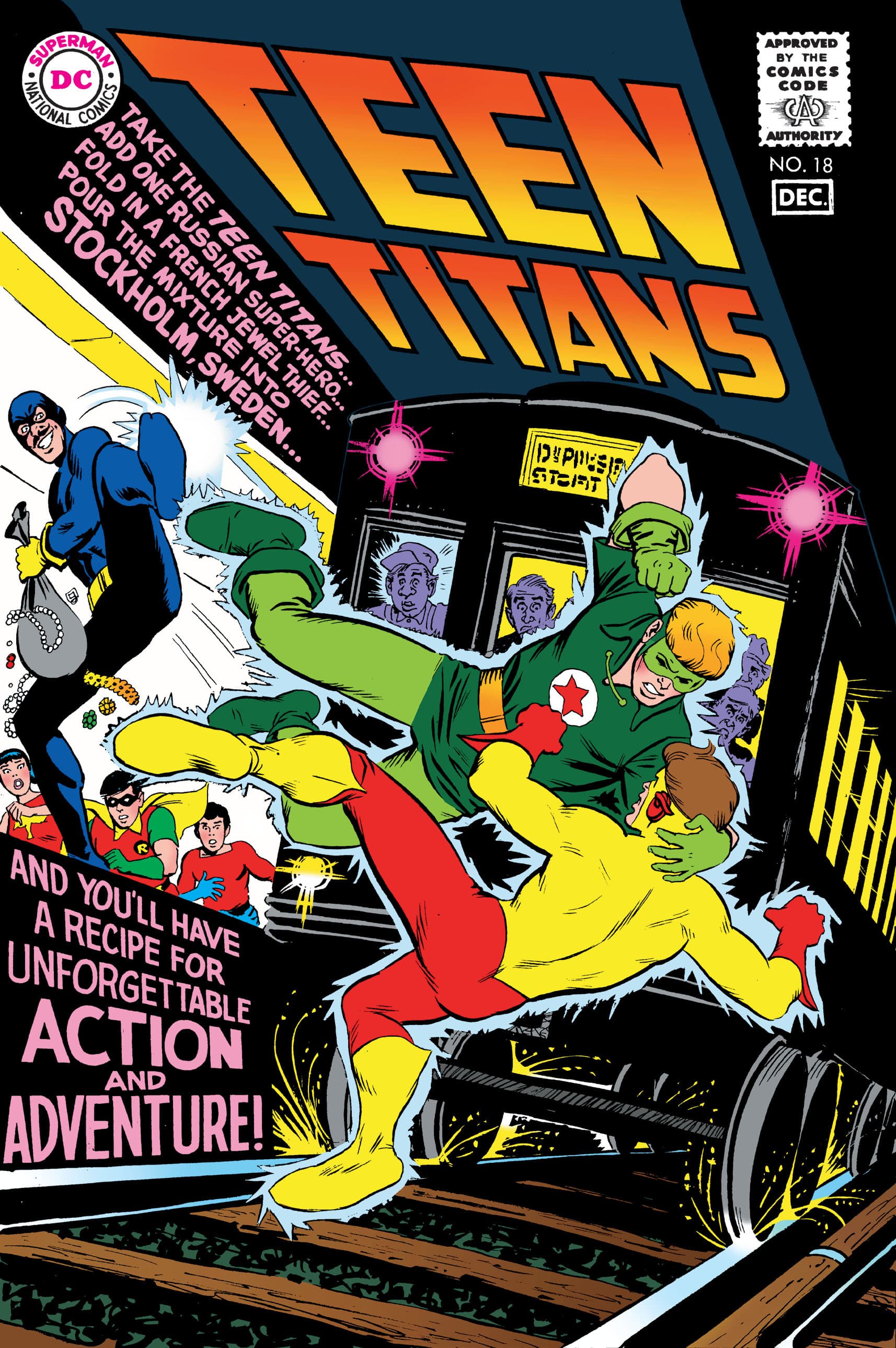 Teen Titans #18 cover