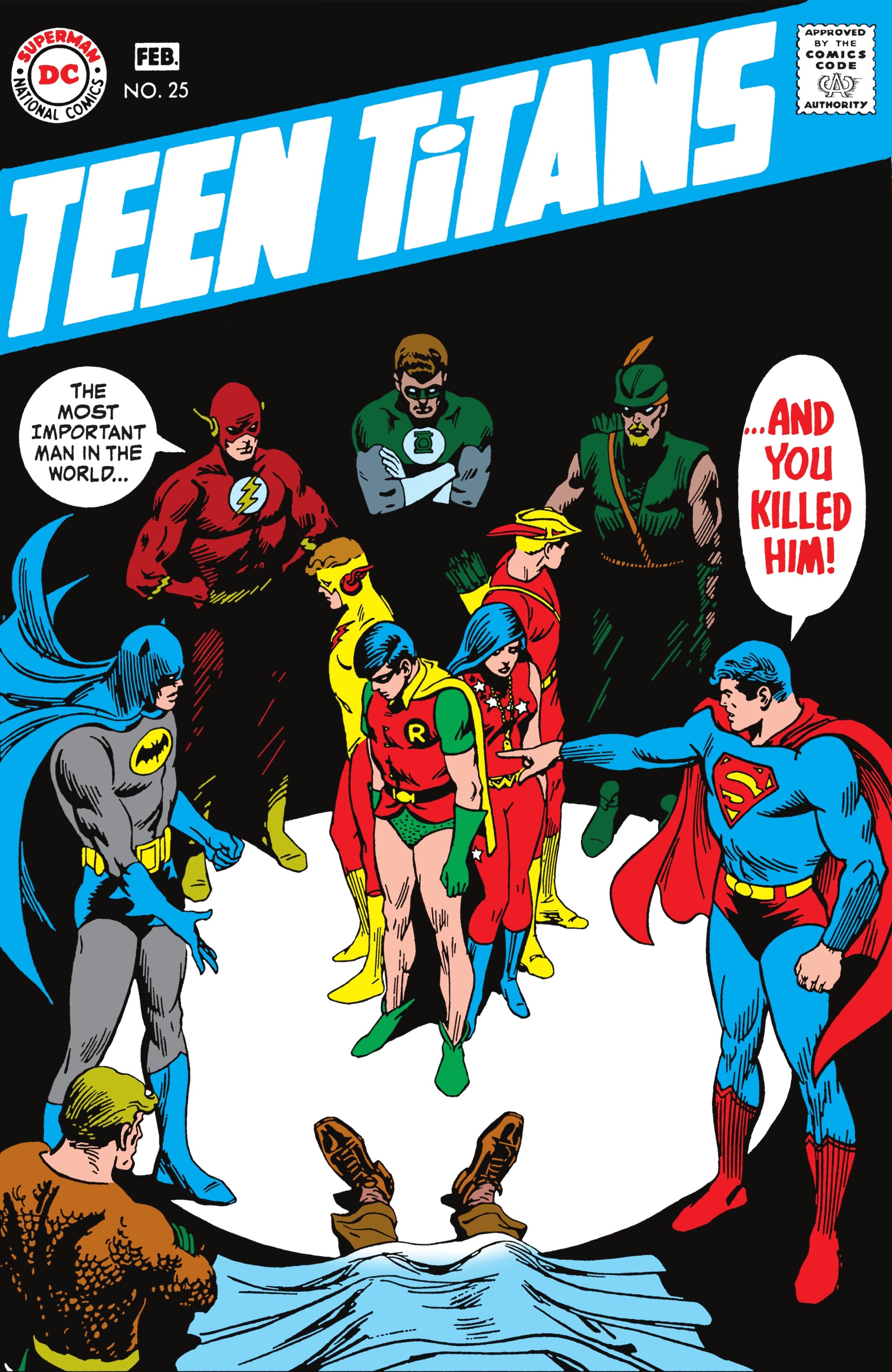 Teen Titans #25 cover