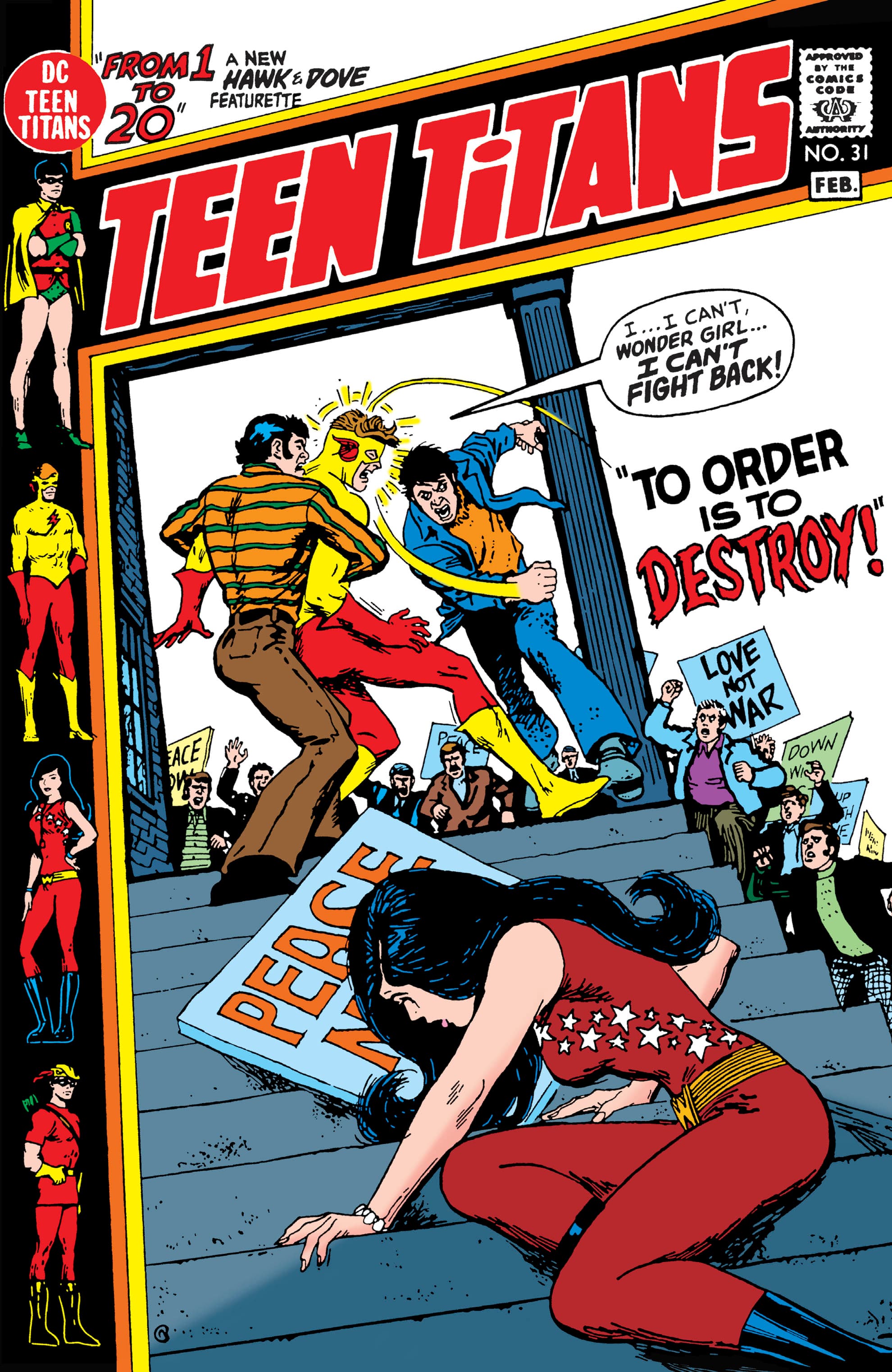 Teen Titans #31 cover