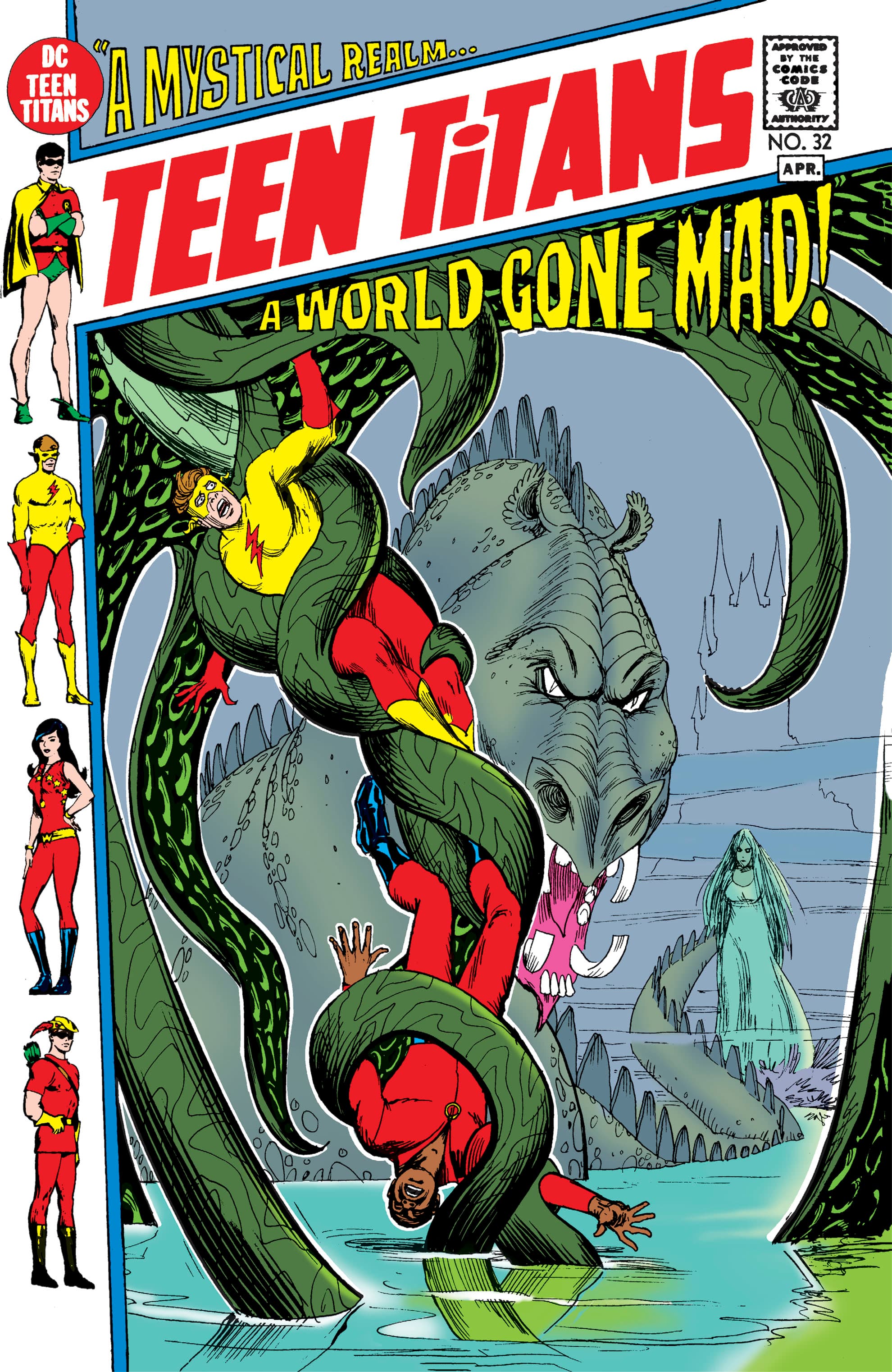 Teen Titans #32 cover