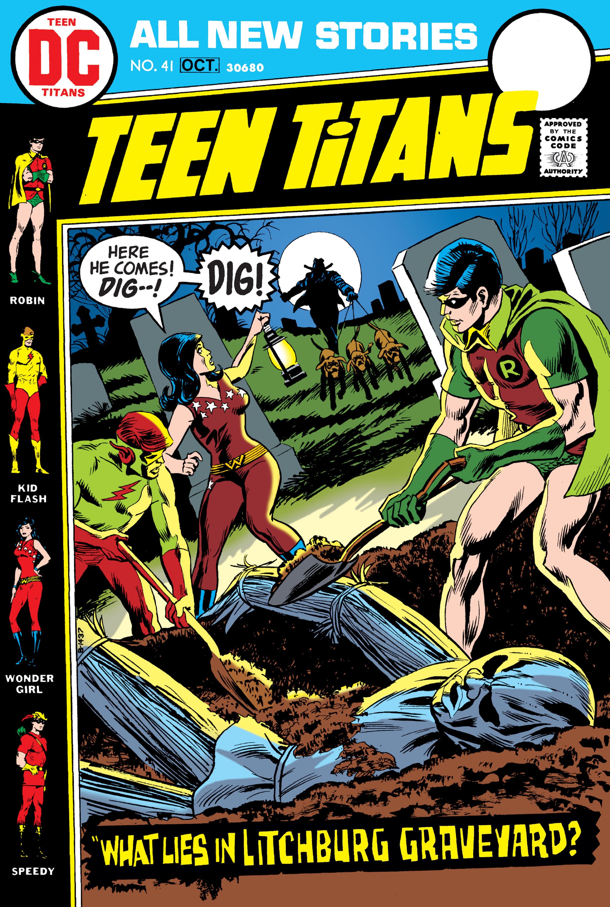 Teen Titans #41 cover