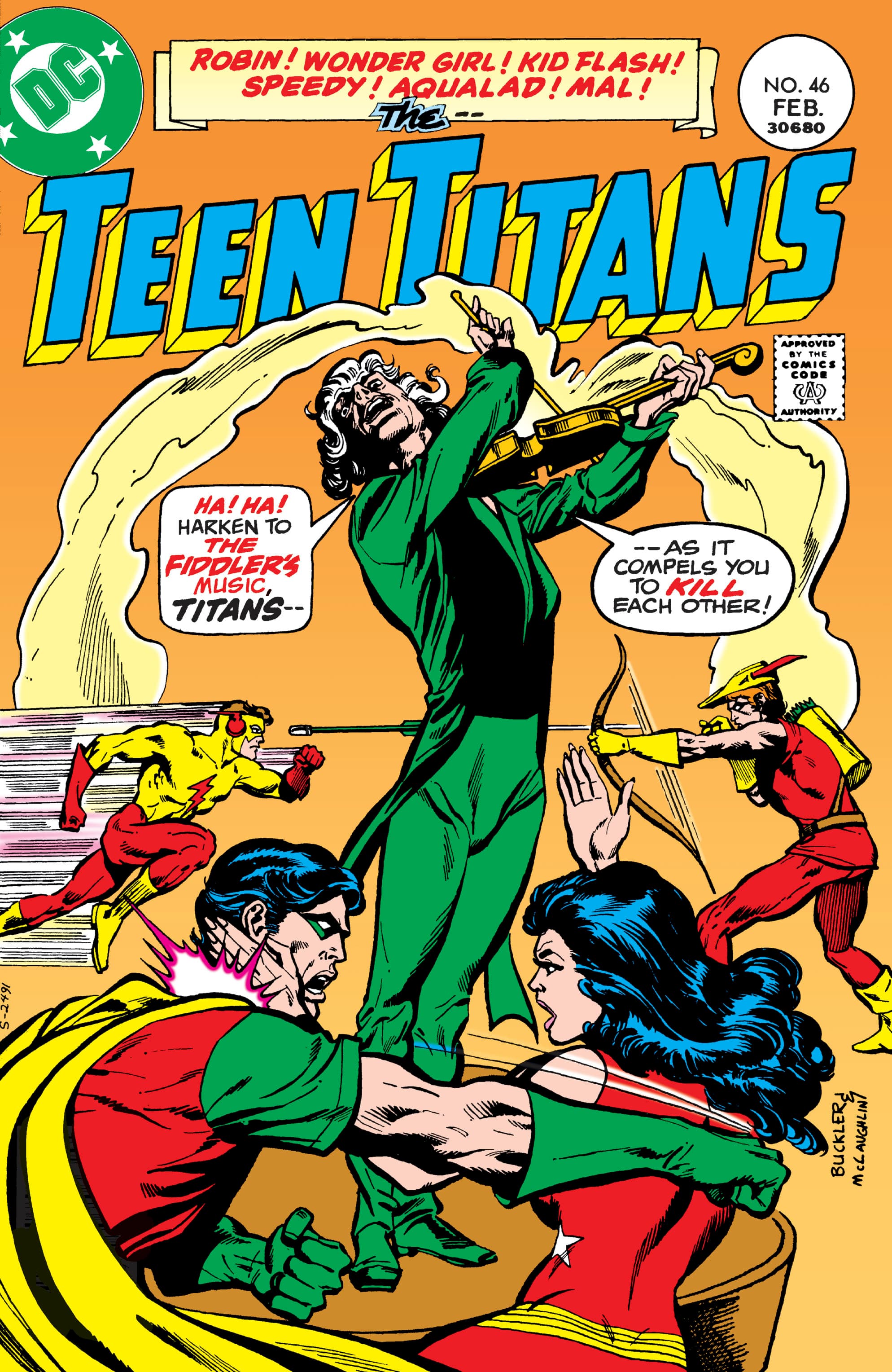 Teen Titans #46 cover