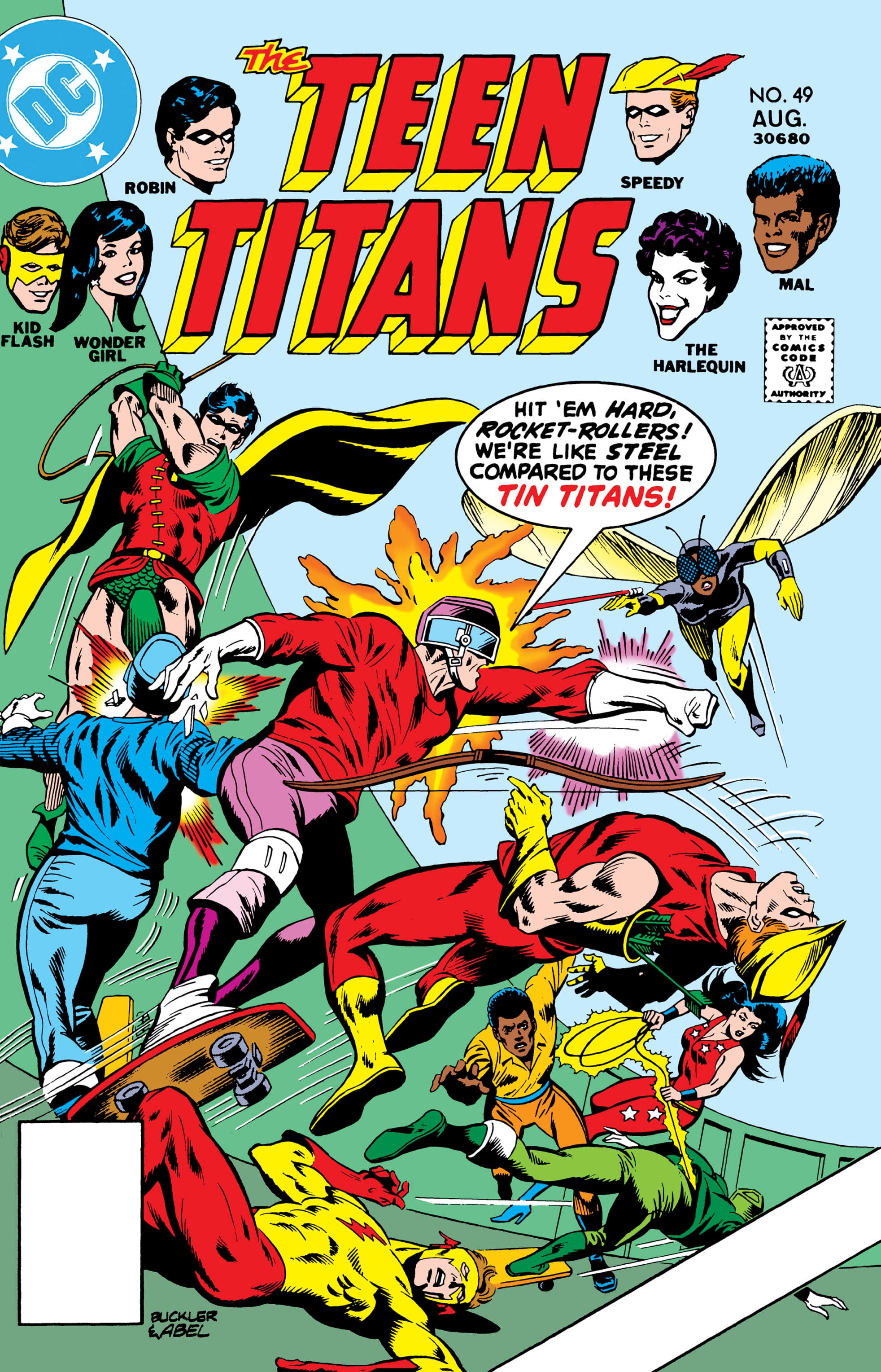 Teen Titans #49 cover