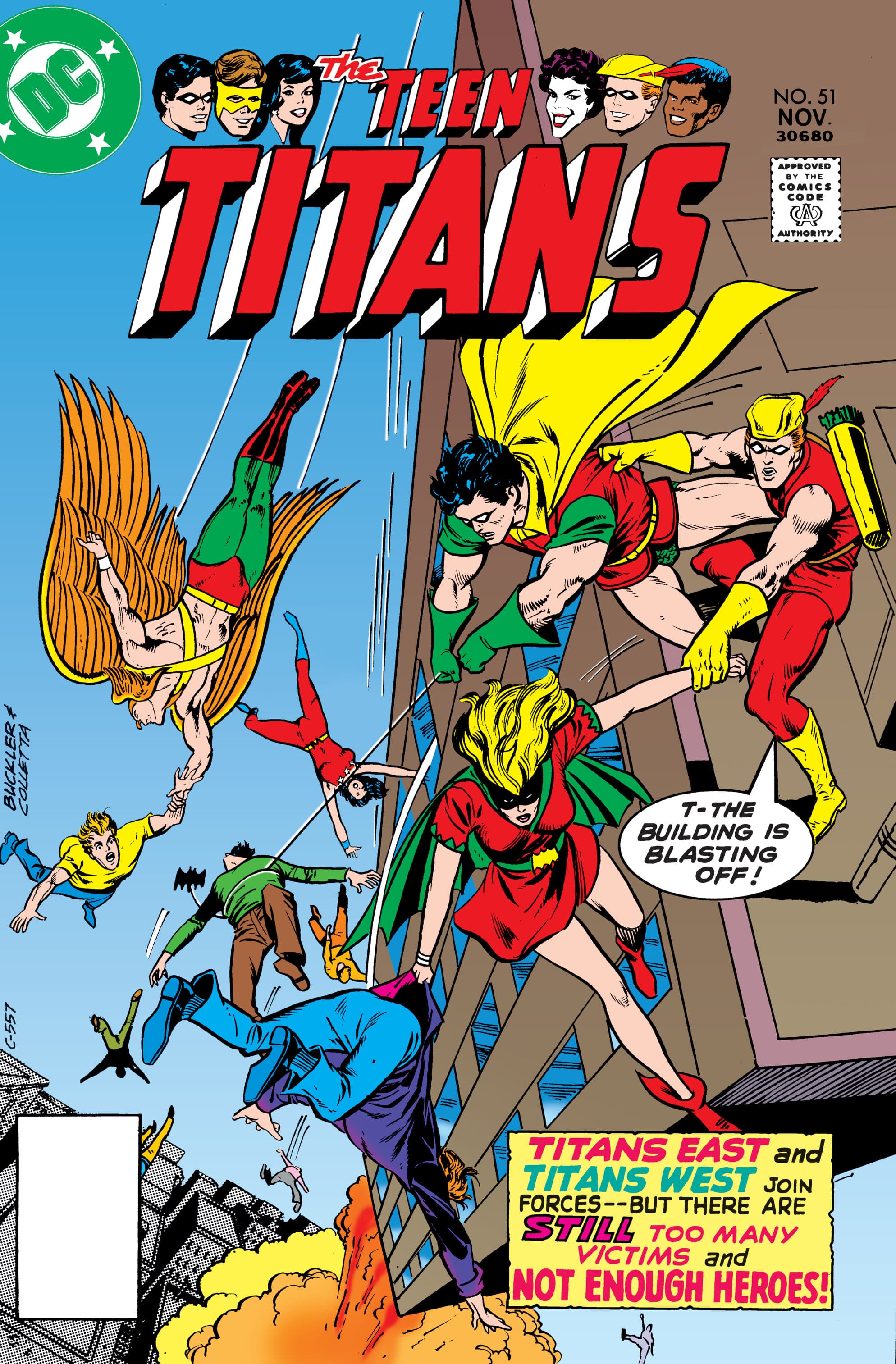 Teen Titans #51 cover