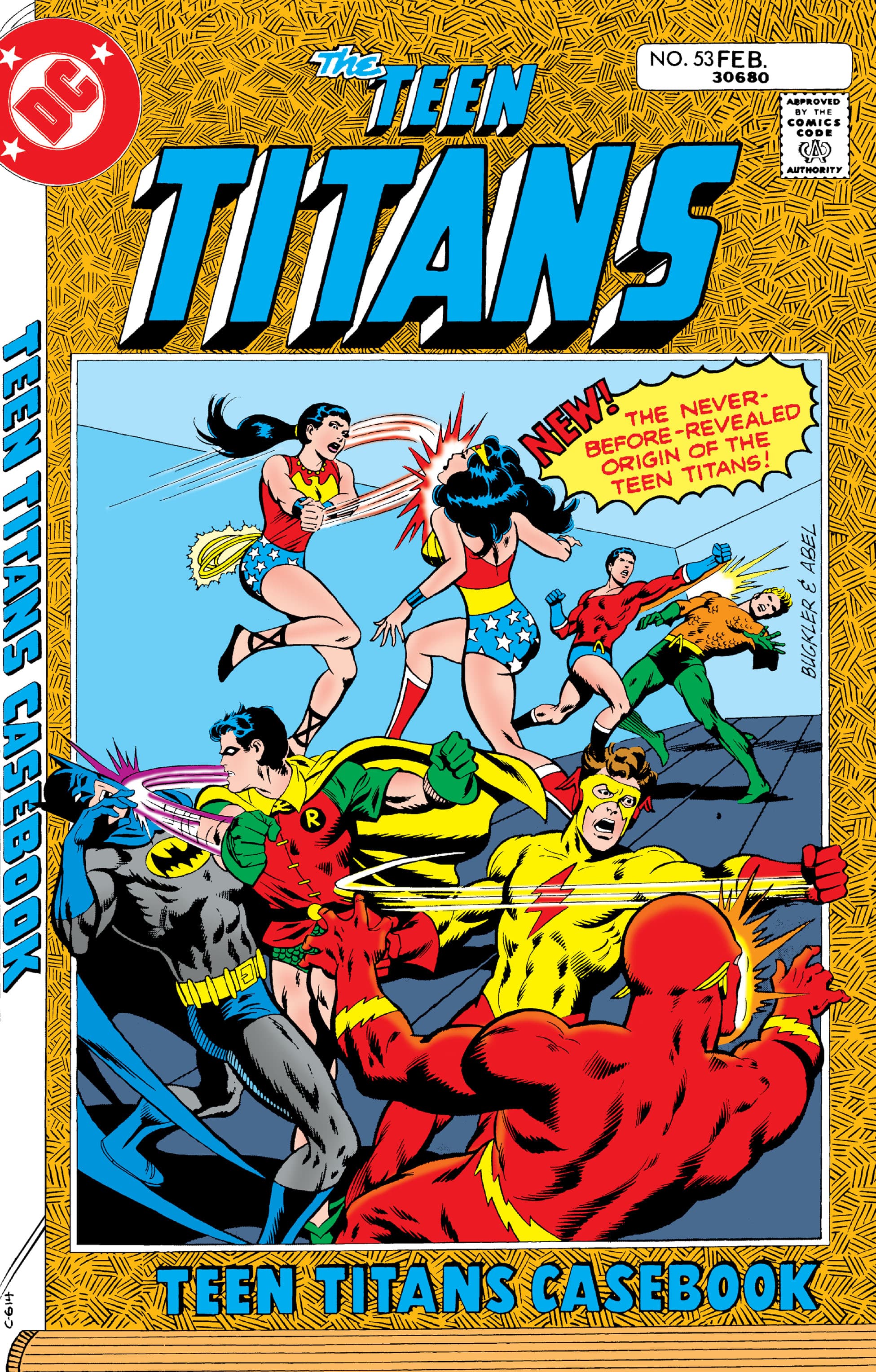 Teen Titans #53 cover