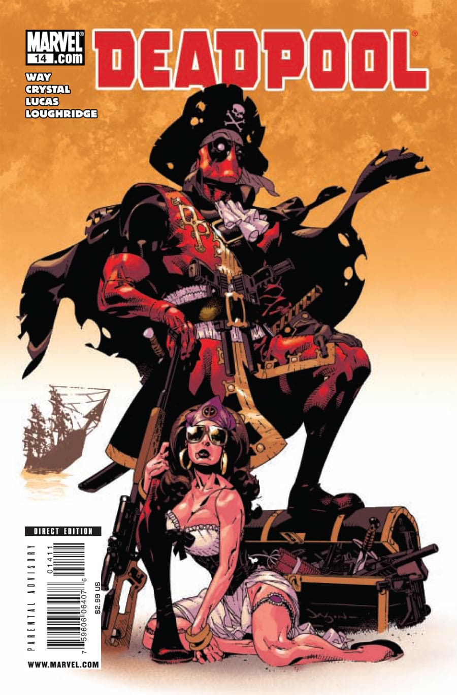 Deadpool #14 cover