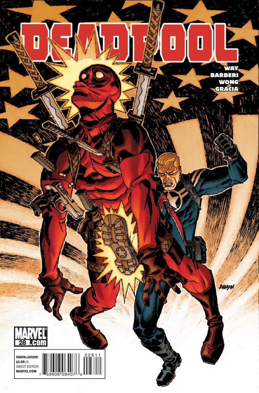 Deadpool #28 cover