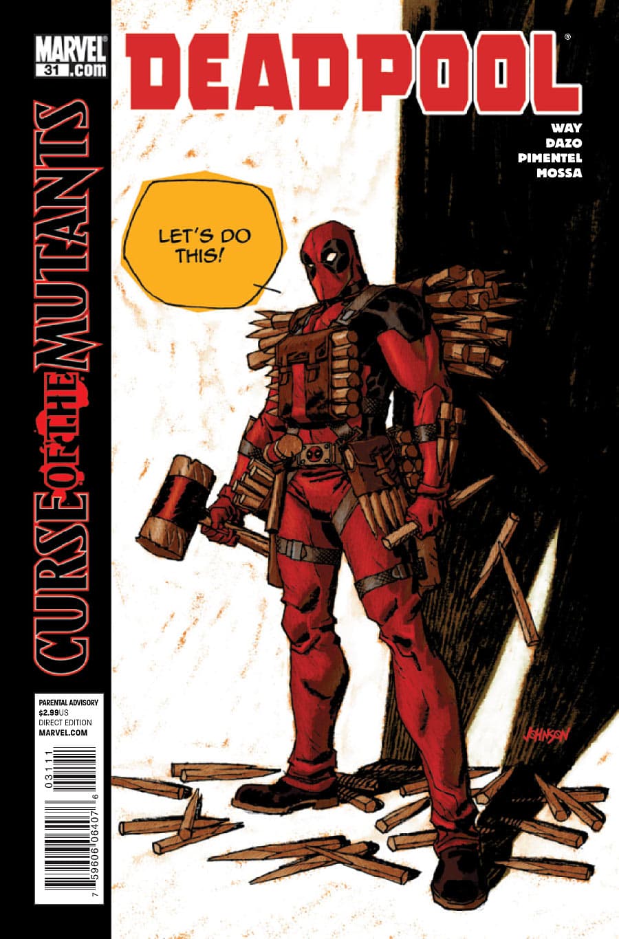 Deadpool #31 cover