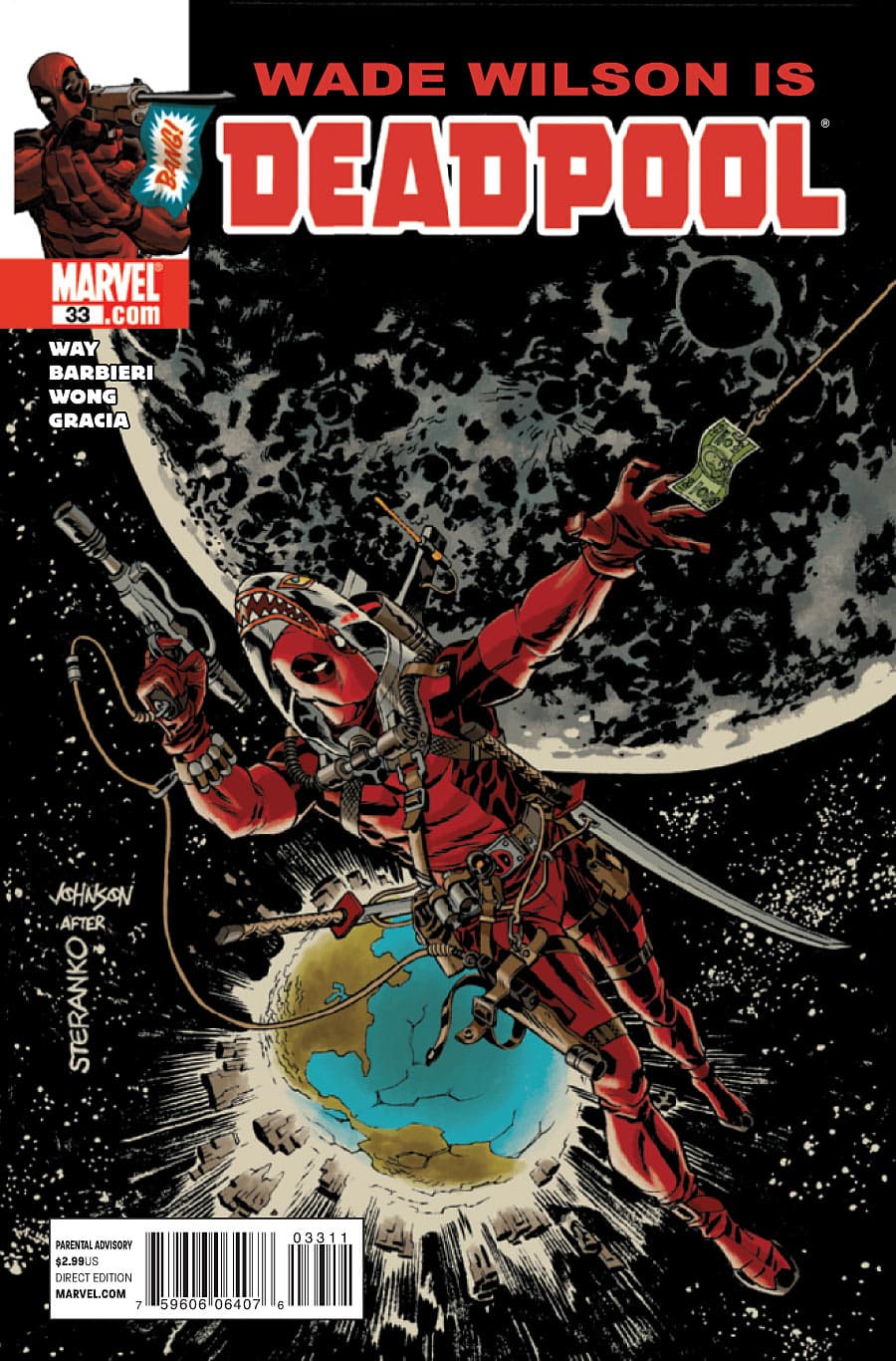 Deadpool #33 cover