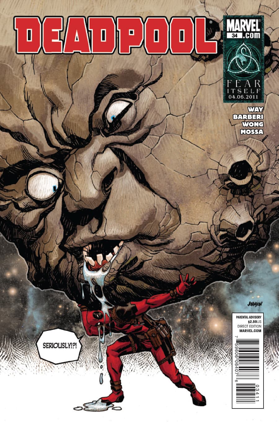Deadpool #34 cover