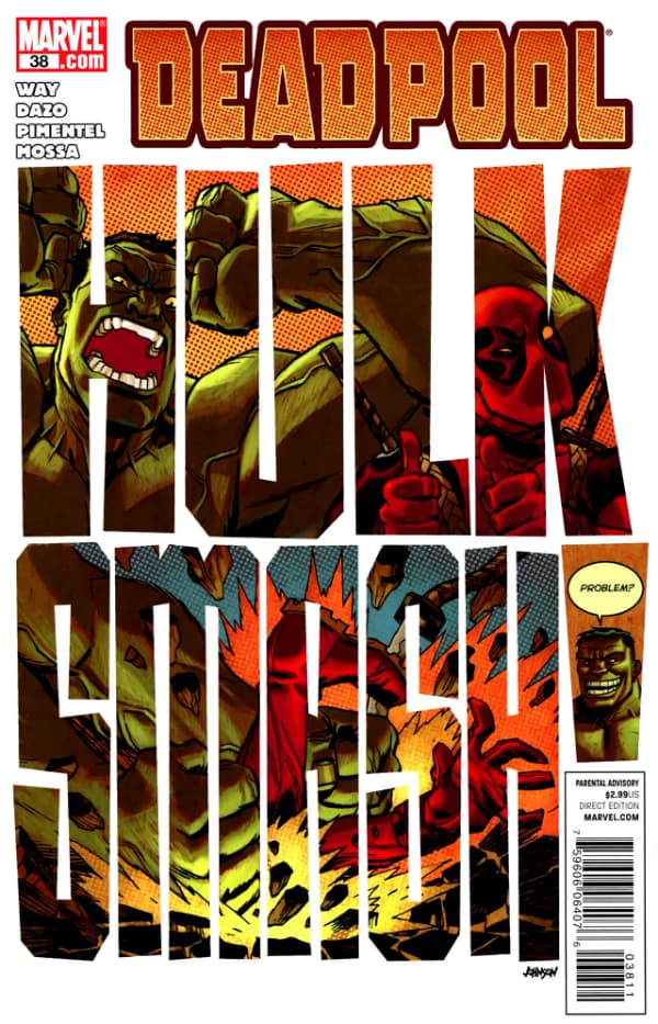 Deadpool #38 cover