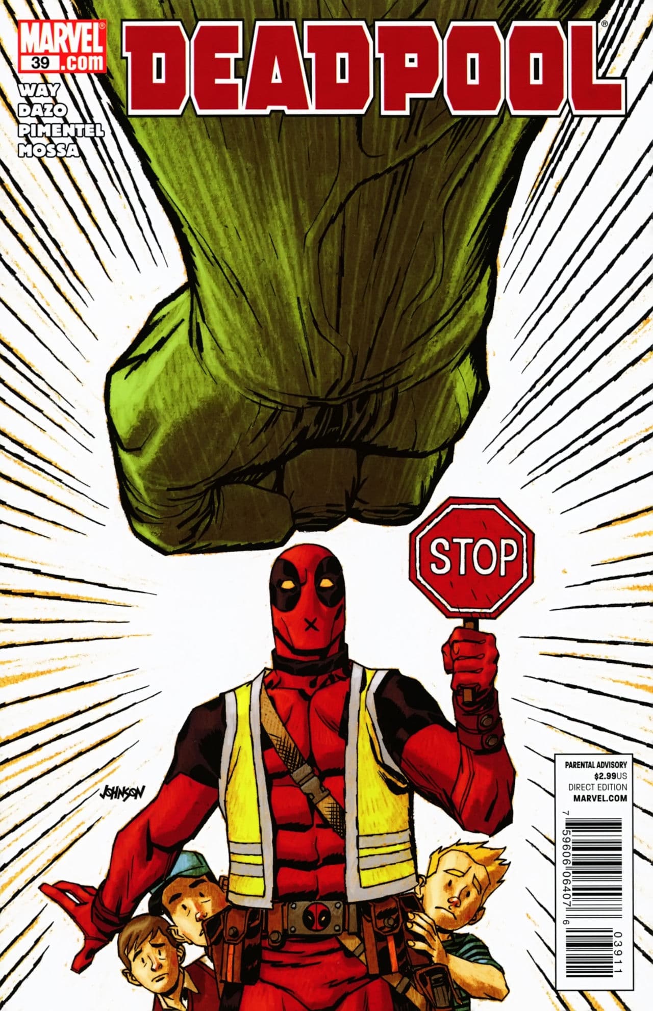 Deadpool #39 cover