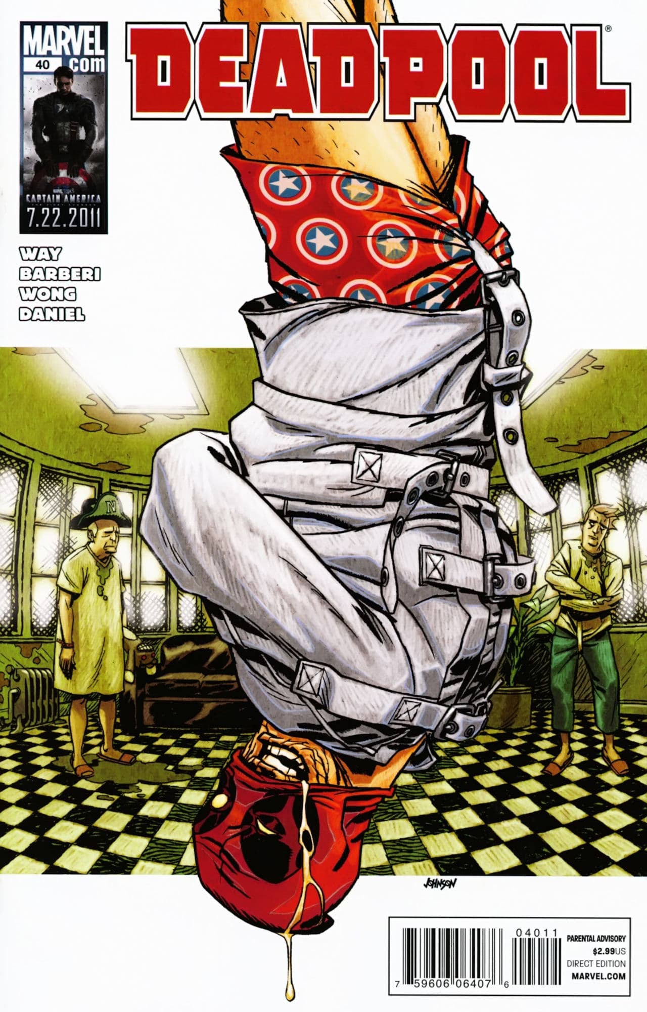 Deadpool #40 cover