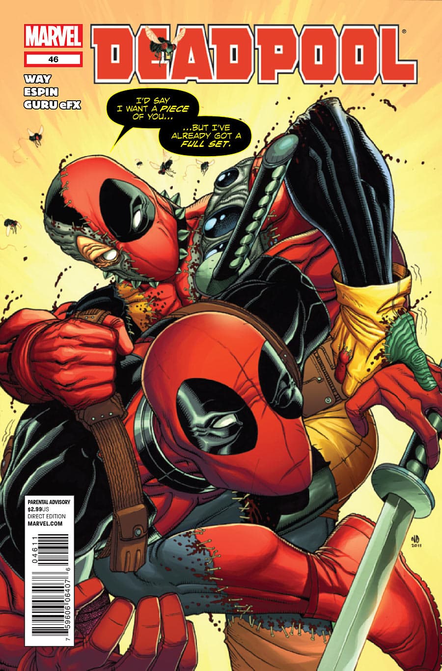 Deadpool #46 cover