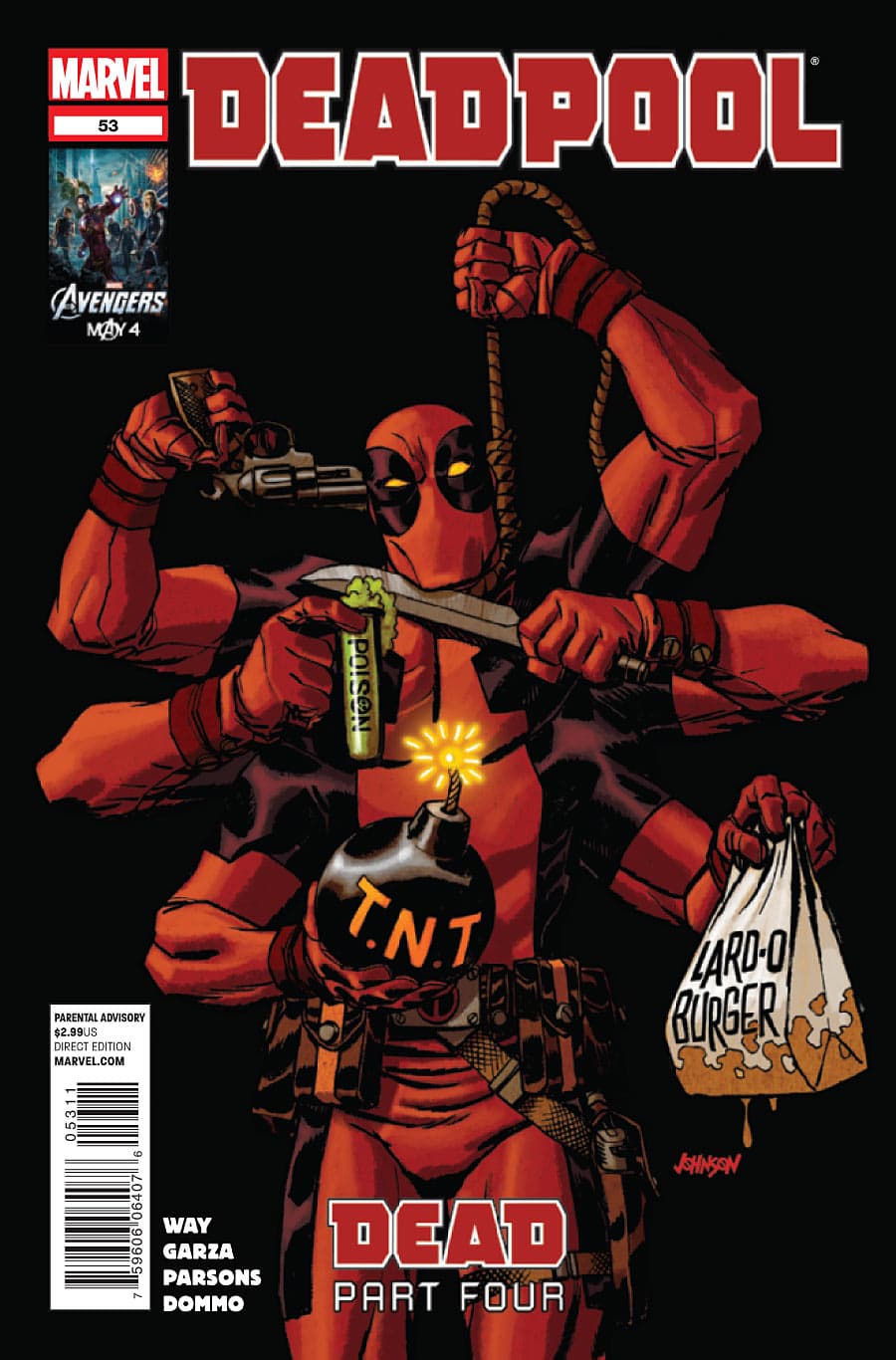 Deadpool #53 cover