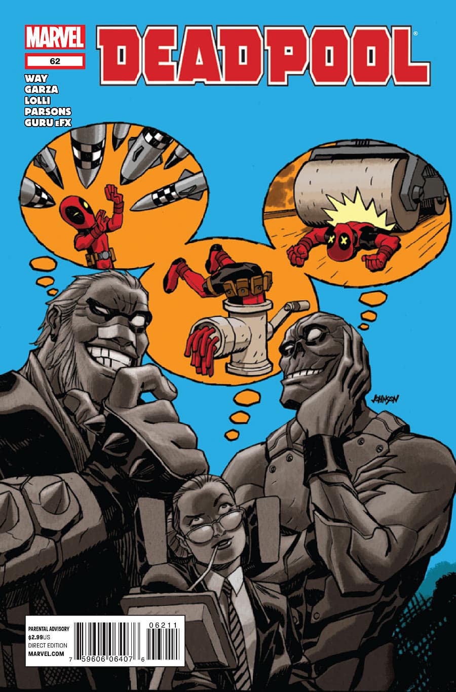 Deadpool #62 cover