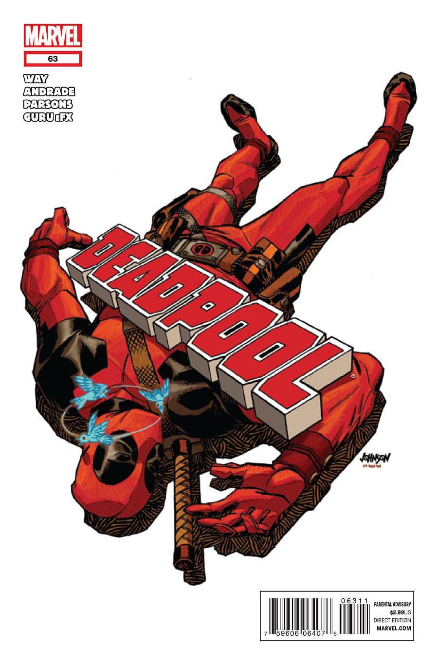 Deadpool #63 cover