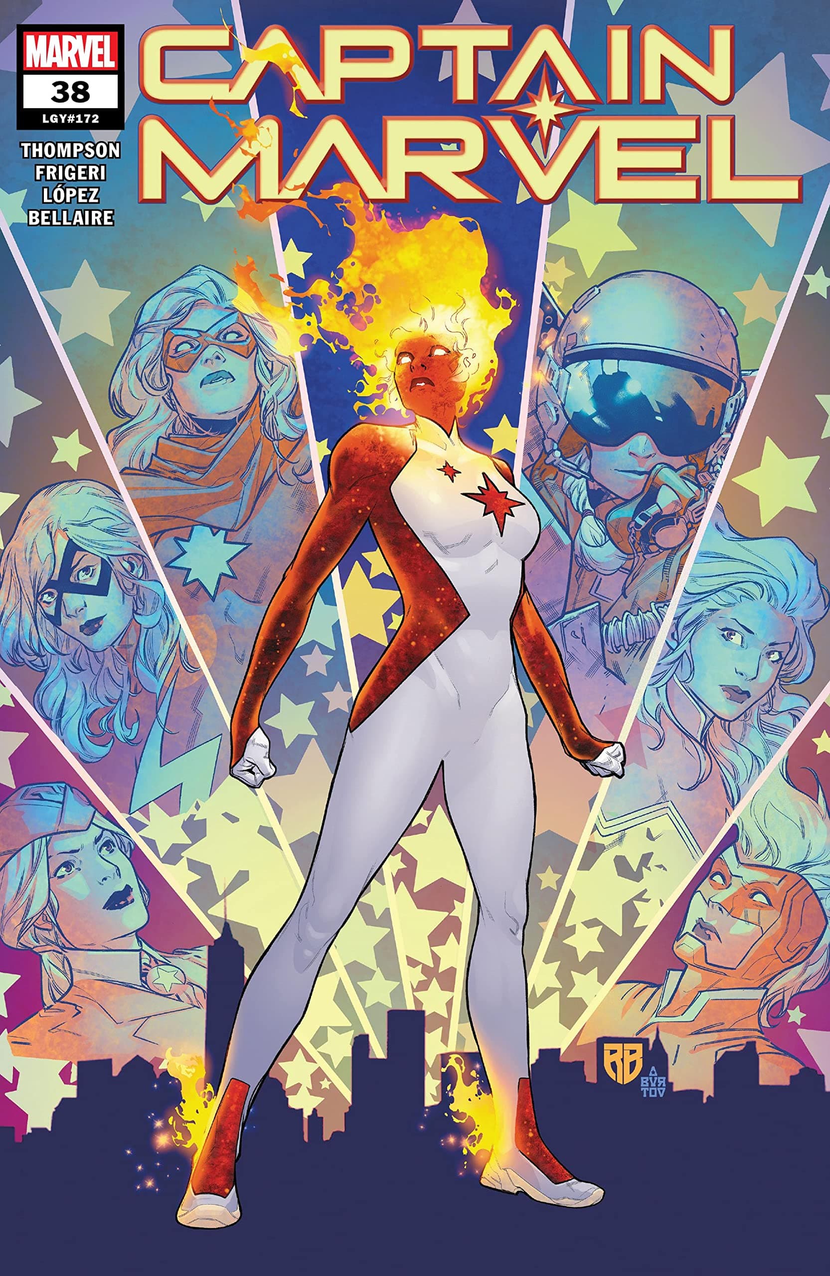 Captain Marvel #38 cover