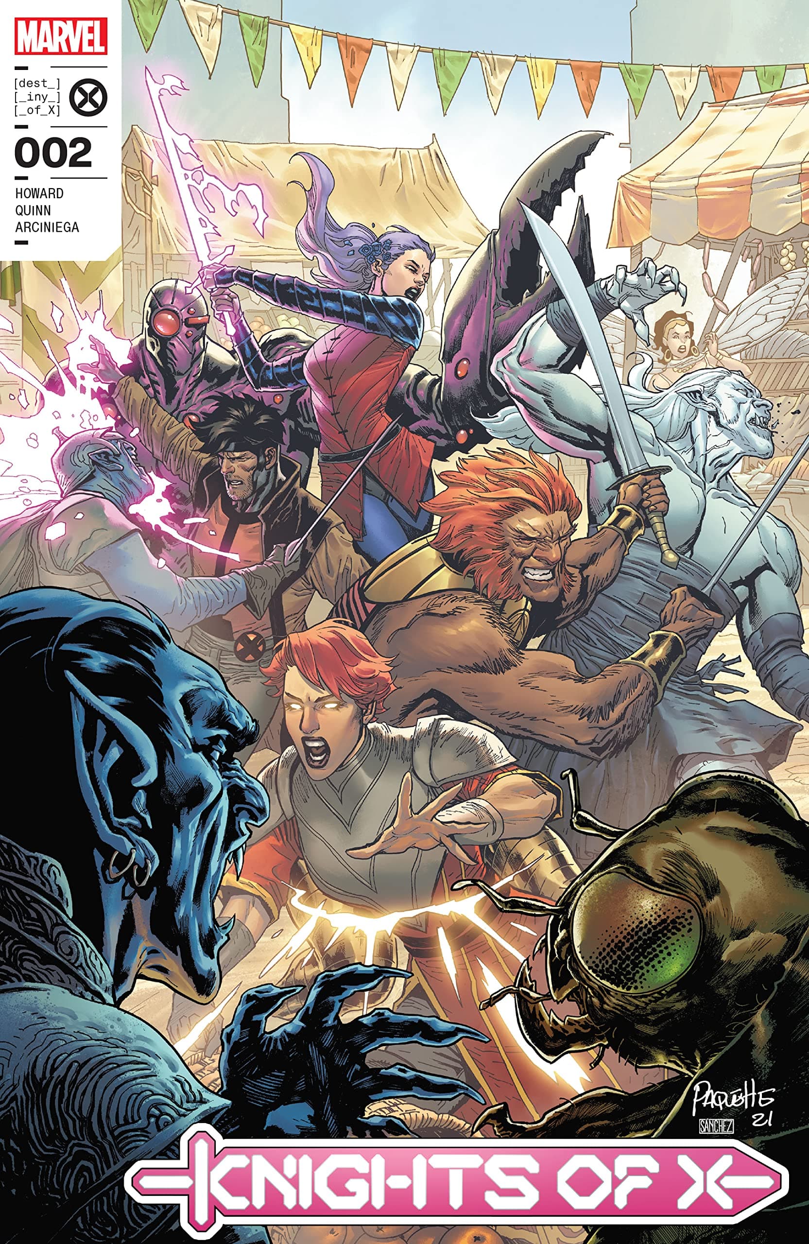 Knights of X #2 cover