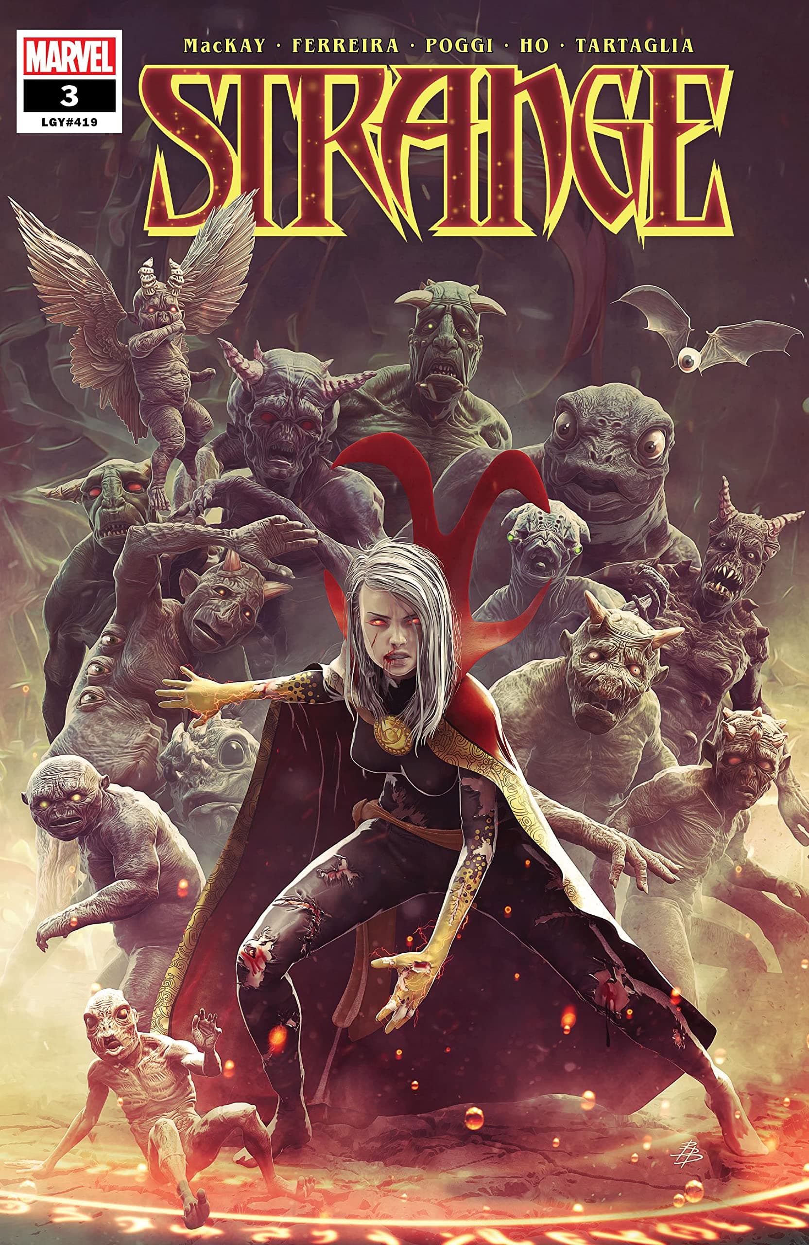 Strange #3 cover
