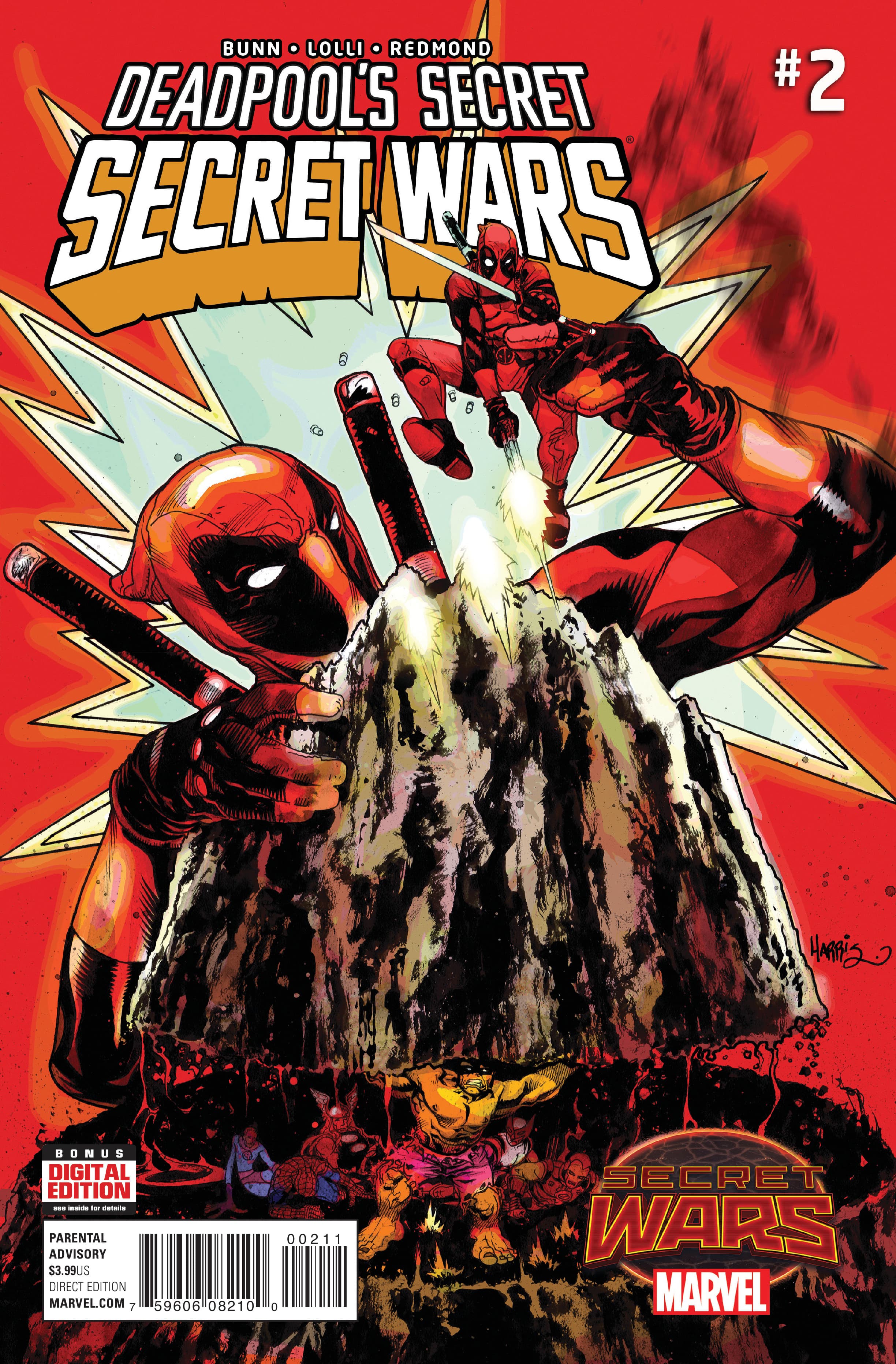 Deadpool's Secret Secret Wars #2 cover