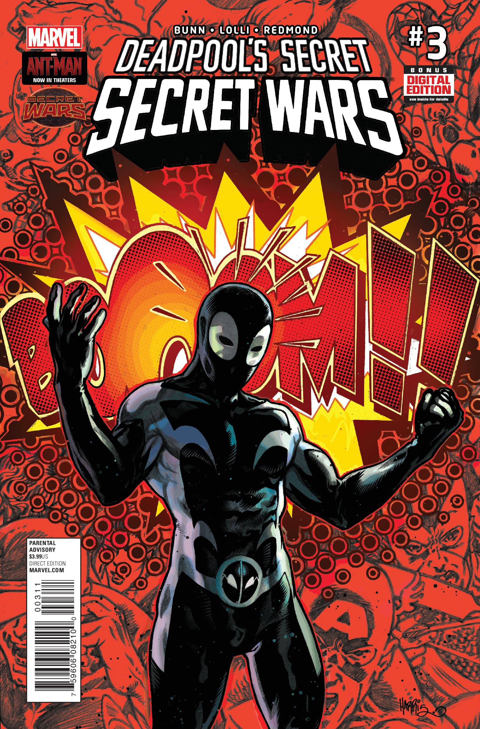 Deadpool's Secret Secret Wars #3 cover