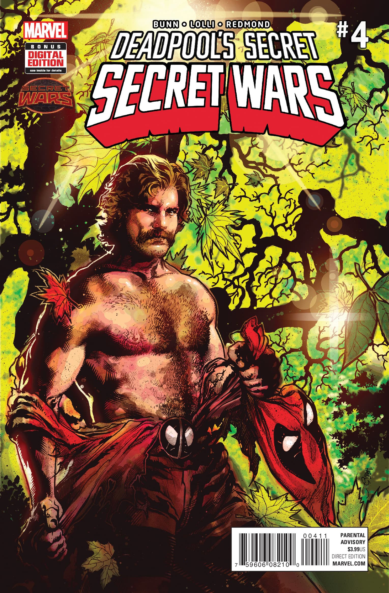 Deadpool's Secret Secret Wars #4 cover