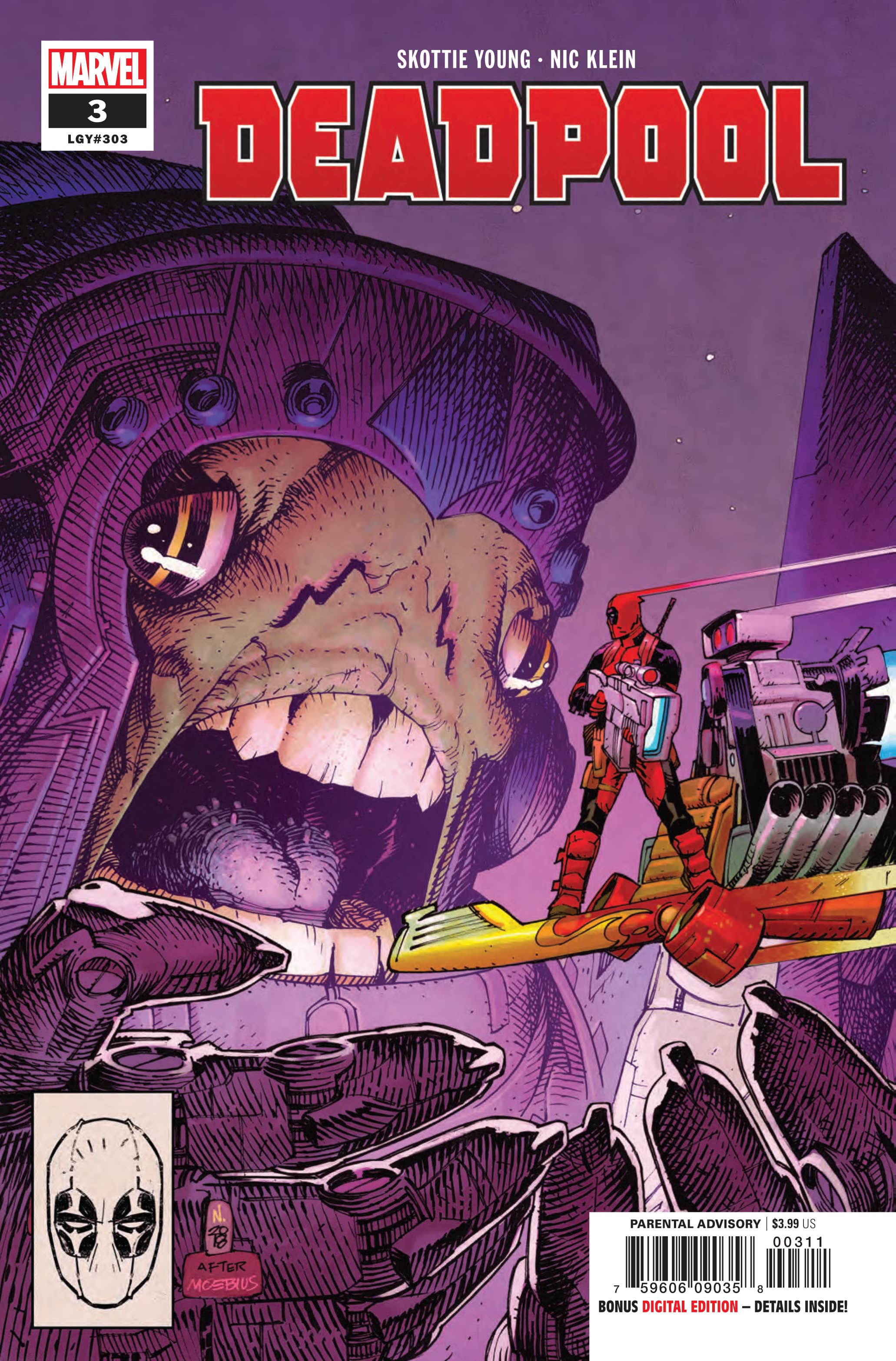 Deadpool #3 cover