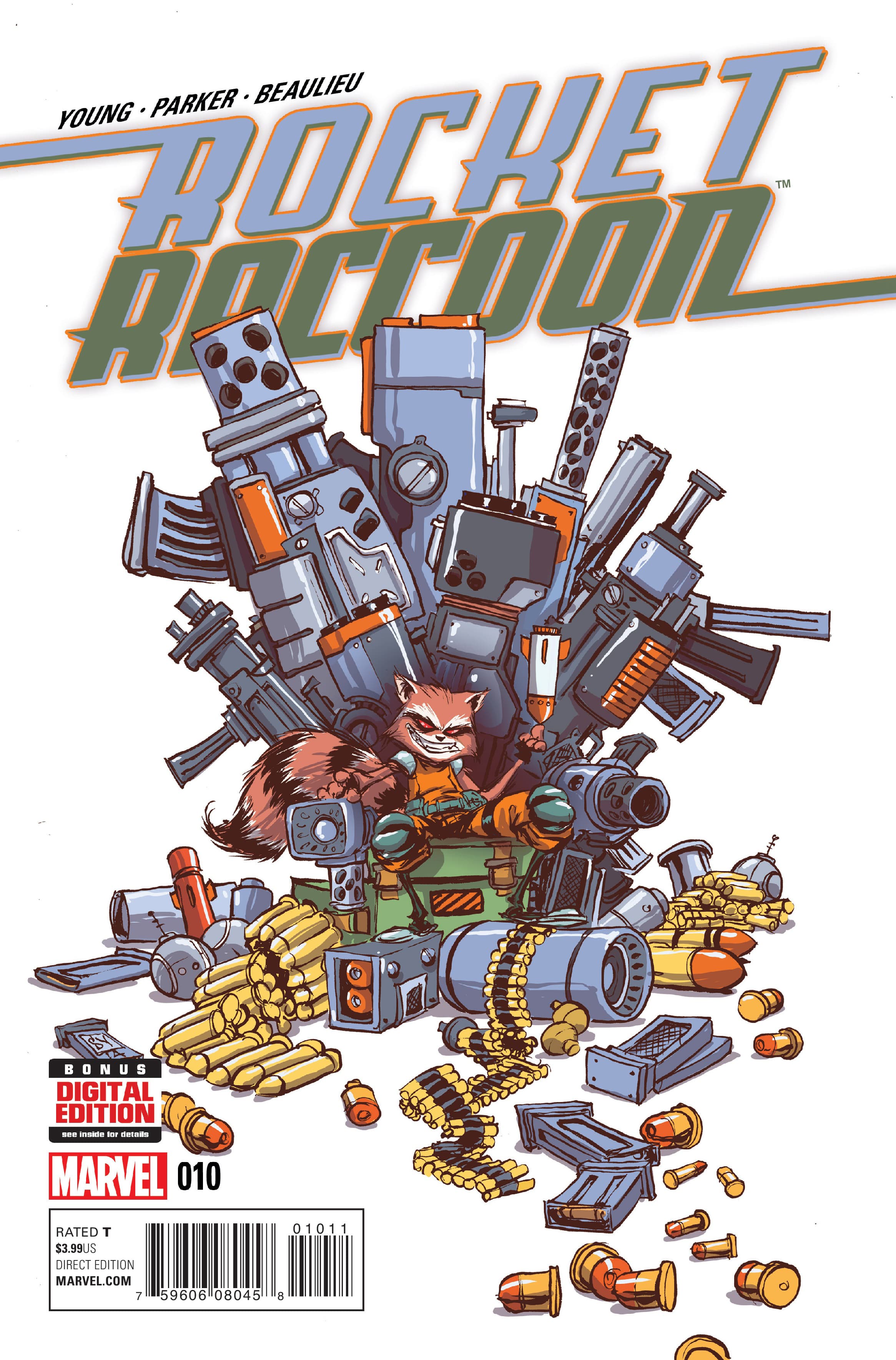 Rocket Raccoon #10 cover