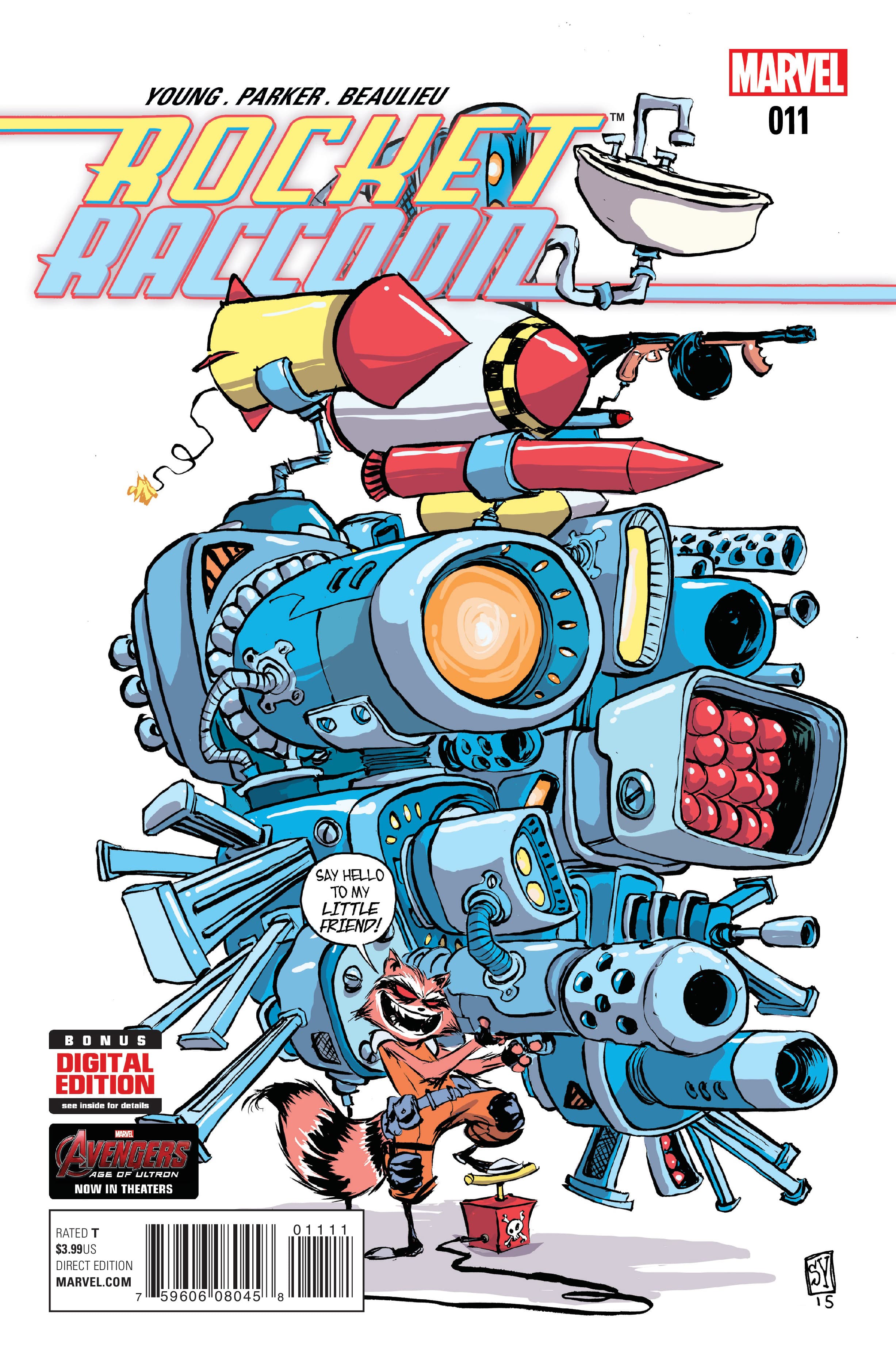 Rocket Raccoon #11 cover