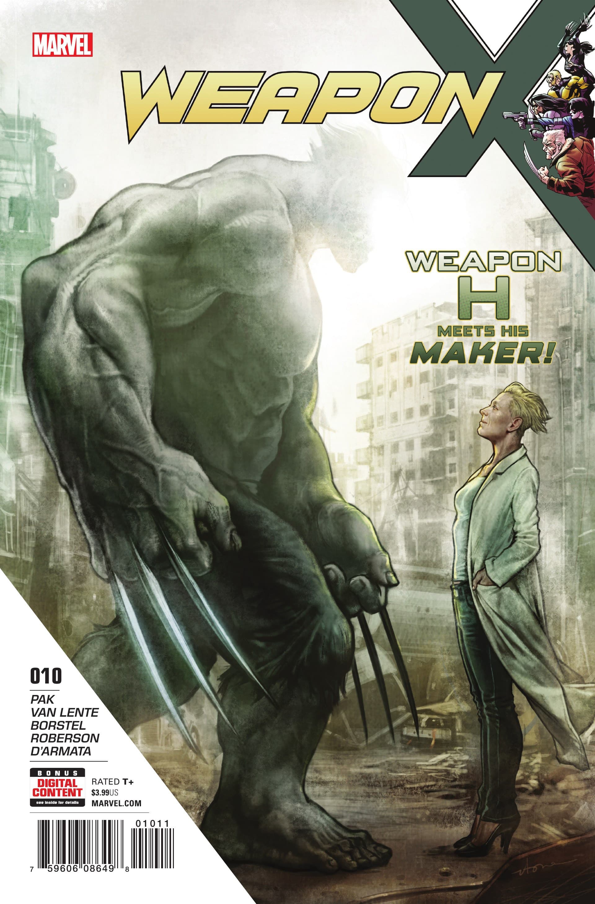 Weapon X #10 cover