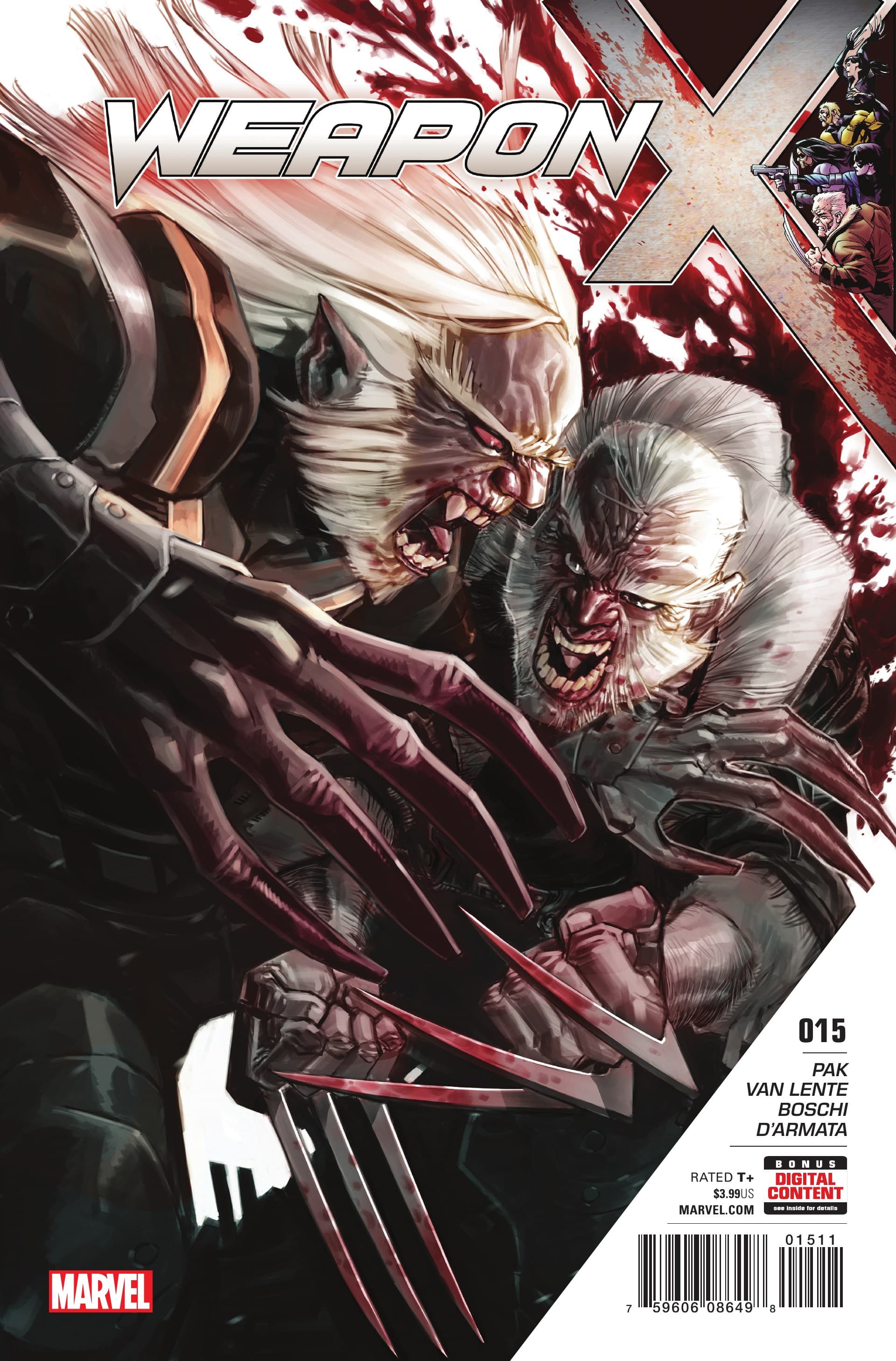 Weapon X #15 cover