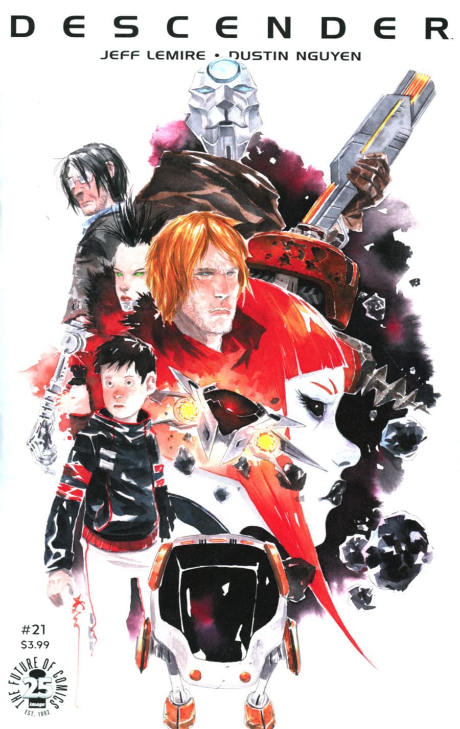 Descender #21 cover