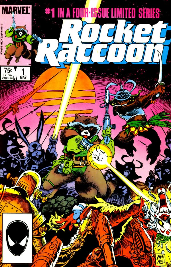 Rocket Raccoon #1 cover