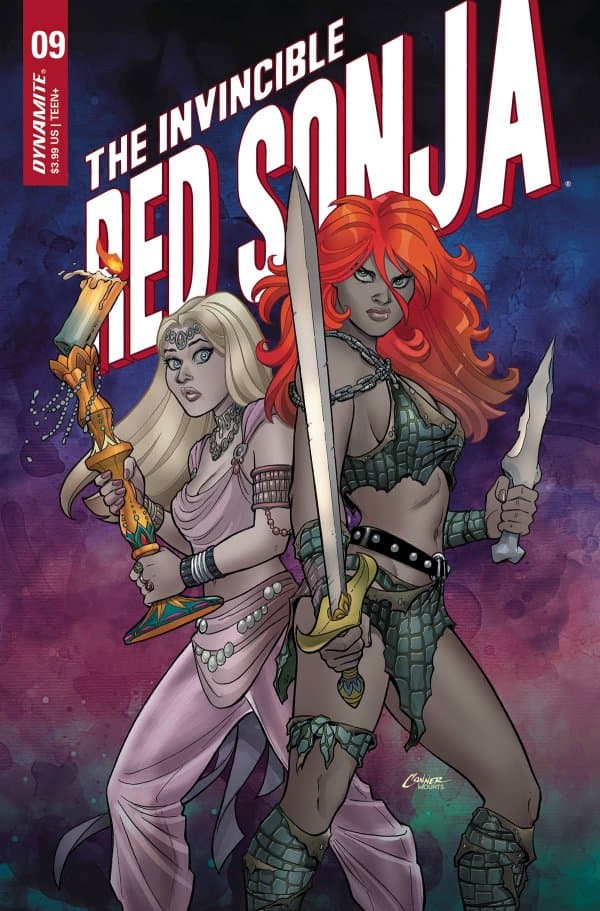 The Invincible Red Sonja #9 cover
