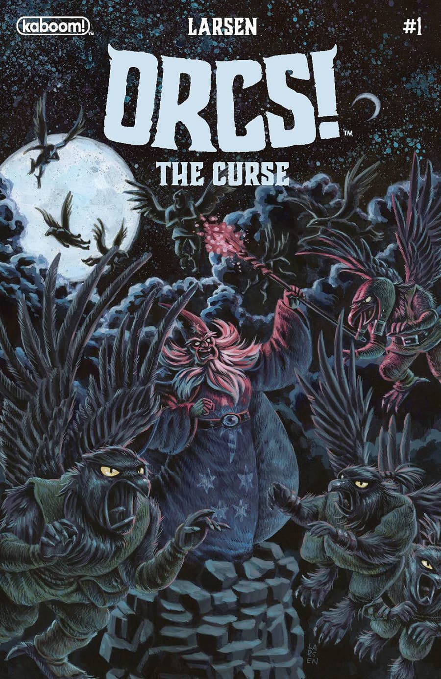 Orcs!: The Curse #1 cover
